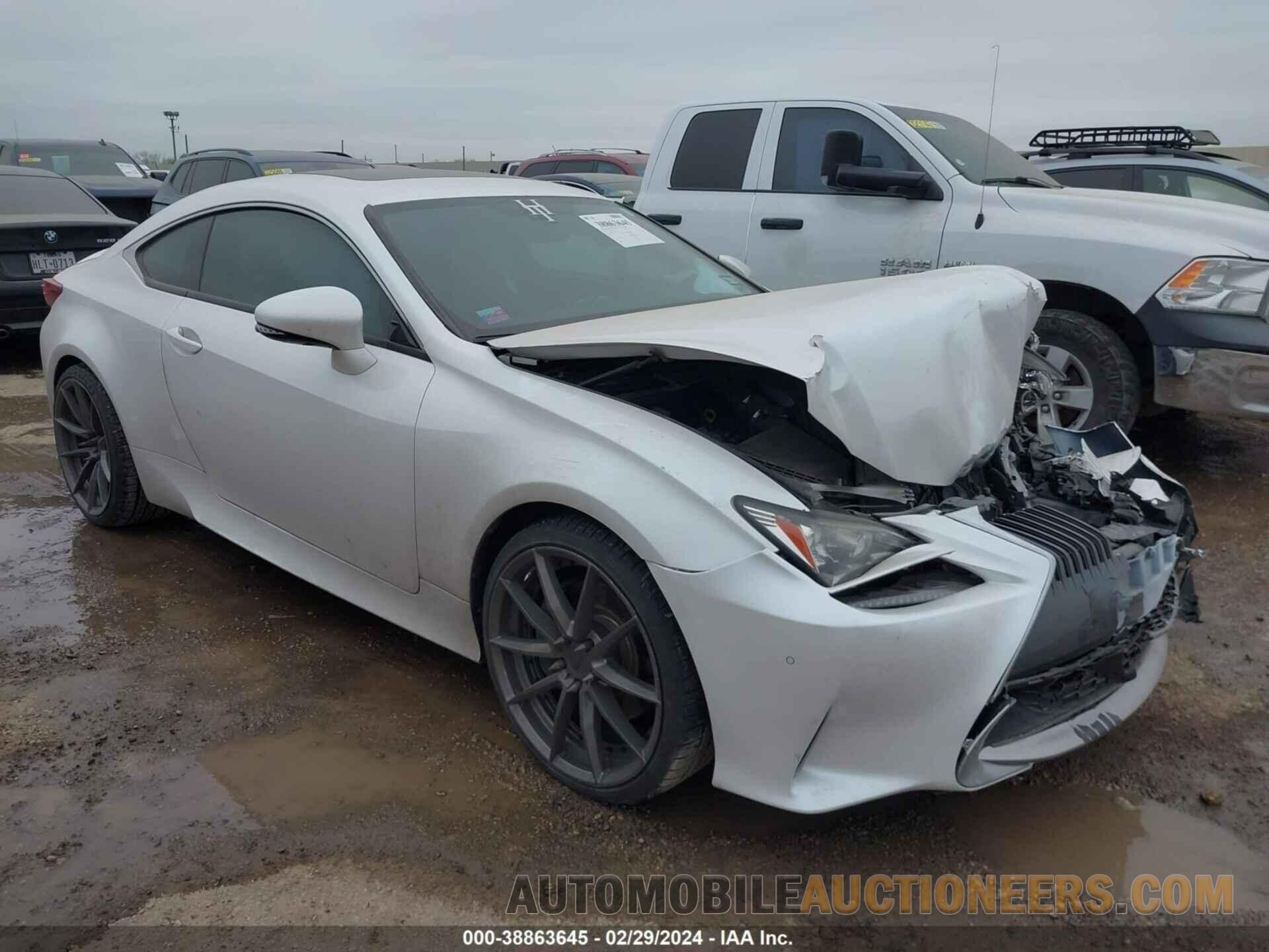 JTHHE5BC5G5012245 LEXUS RC 350 2016