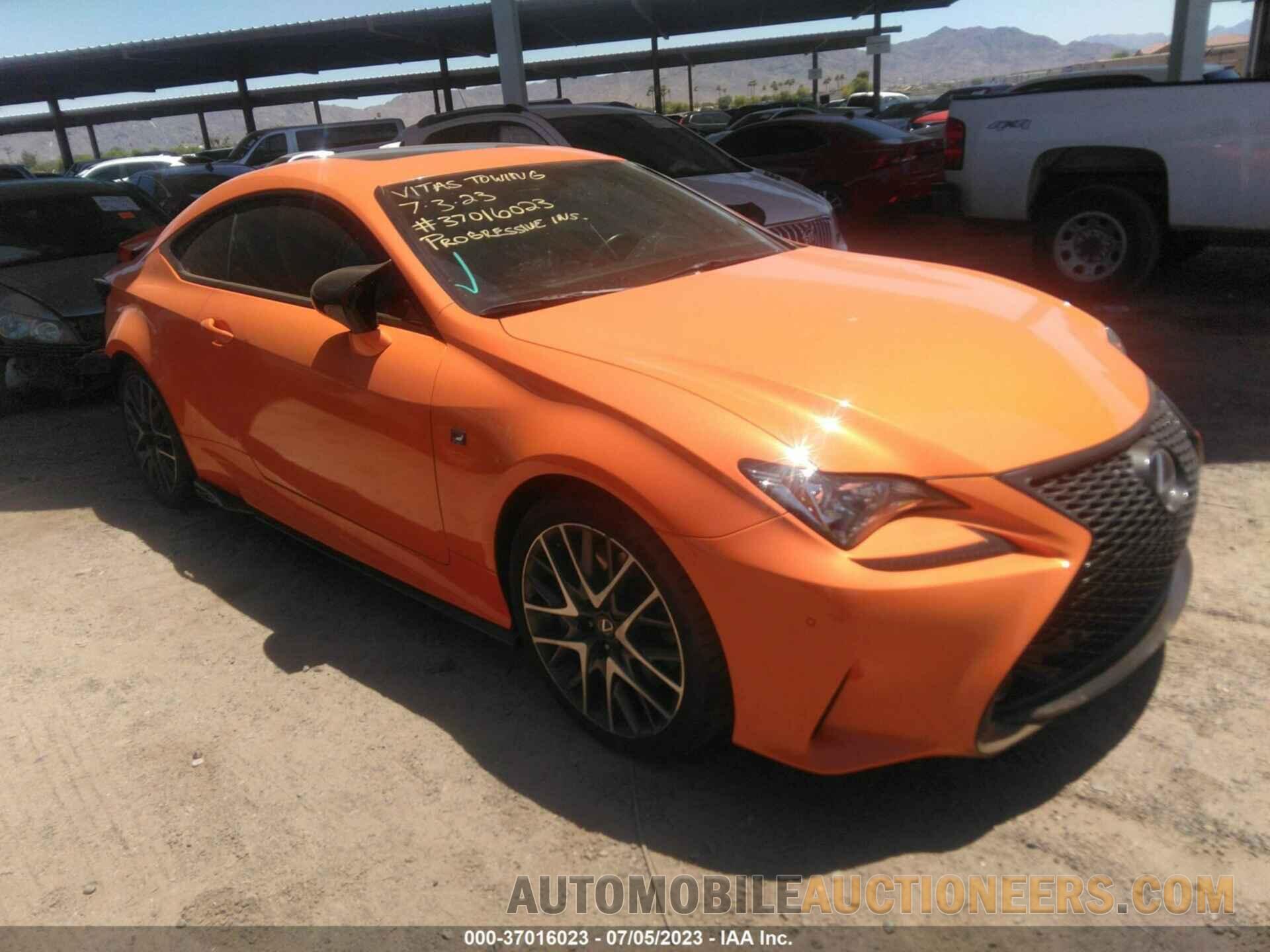 JTHHE5BC5G5012455 LEXUS RC 350 2016