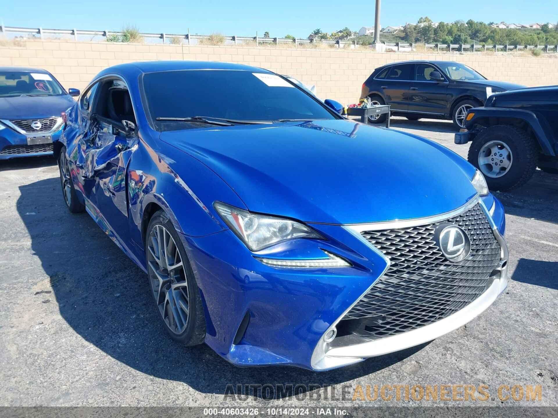 JTHHE5BC6F5002578 LEXUS RC 350 2015