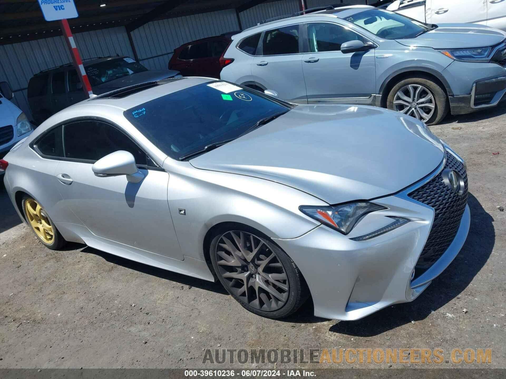 JTHHE5BC6F5010647 LEXUS RC 350 2015