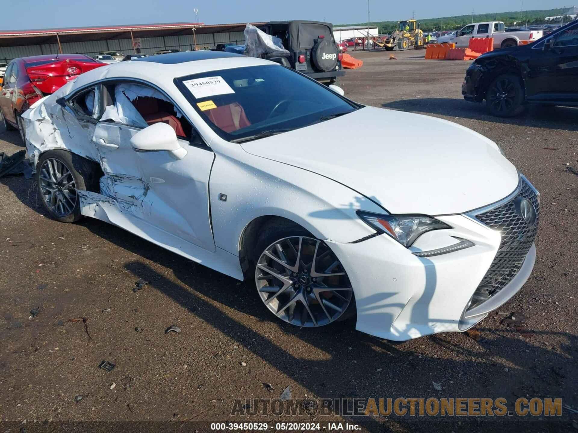 JTHHE5BC6G5014182 LEXUS RC 2016