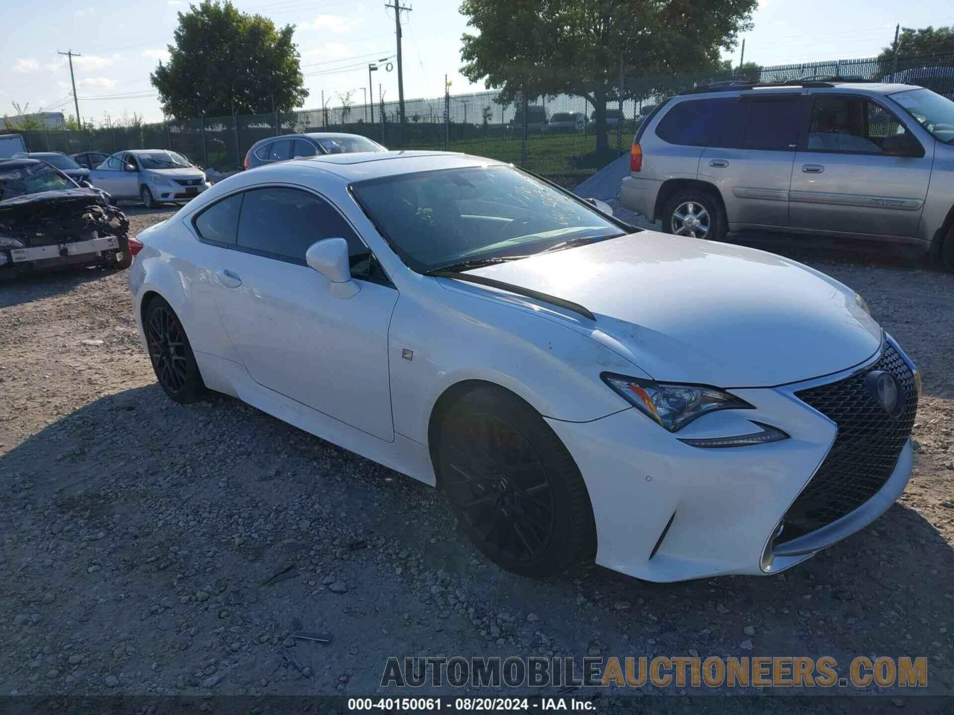 JTHHE5BC6G5014537 LEXUS RC 350 2016