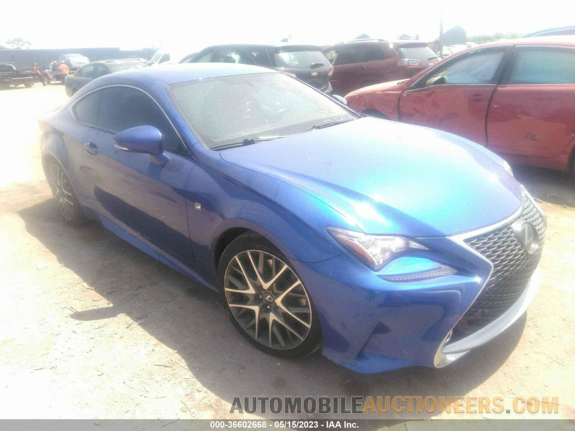 JTHHE5BC7H5015231 LEXUS RC 2017