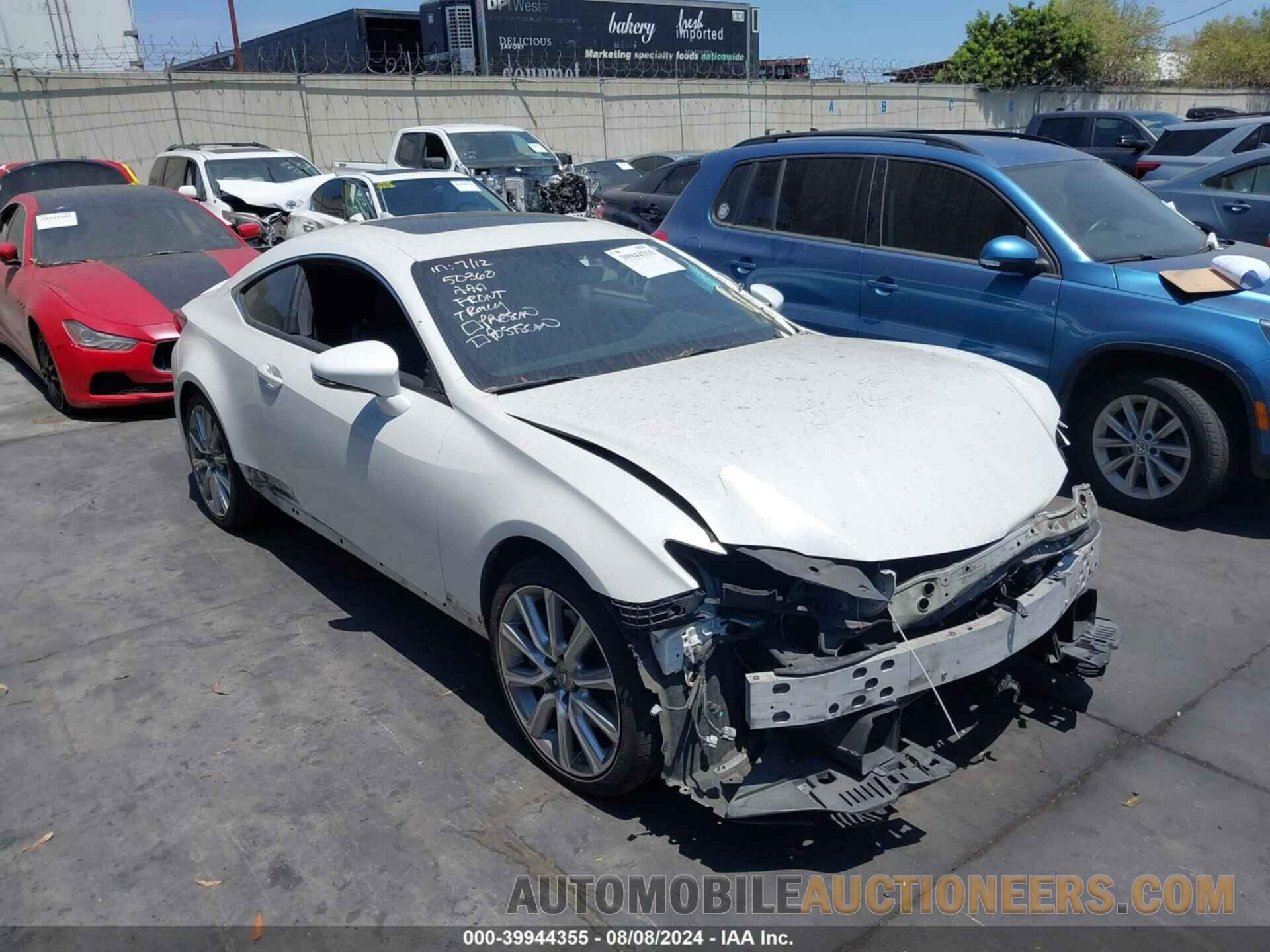 JTHHE5BC8F5001285 LEXUS RC 350 2015