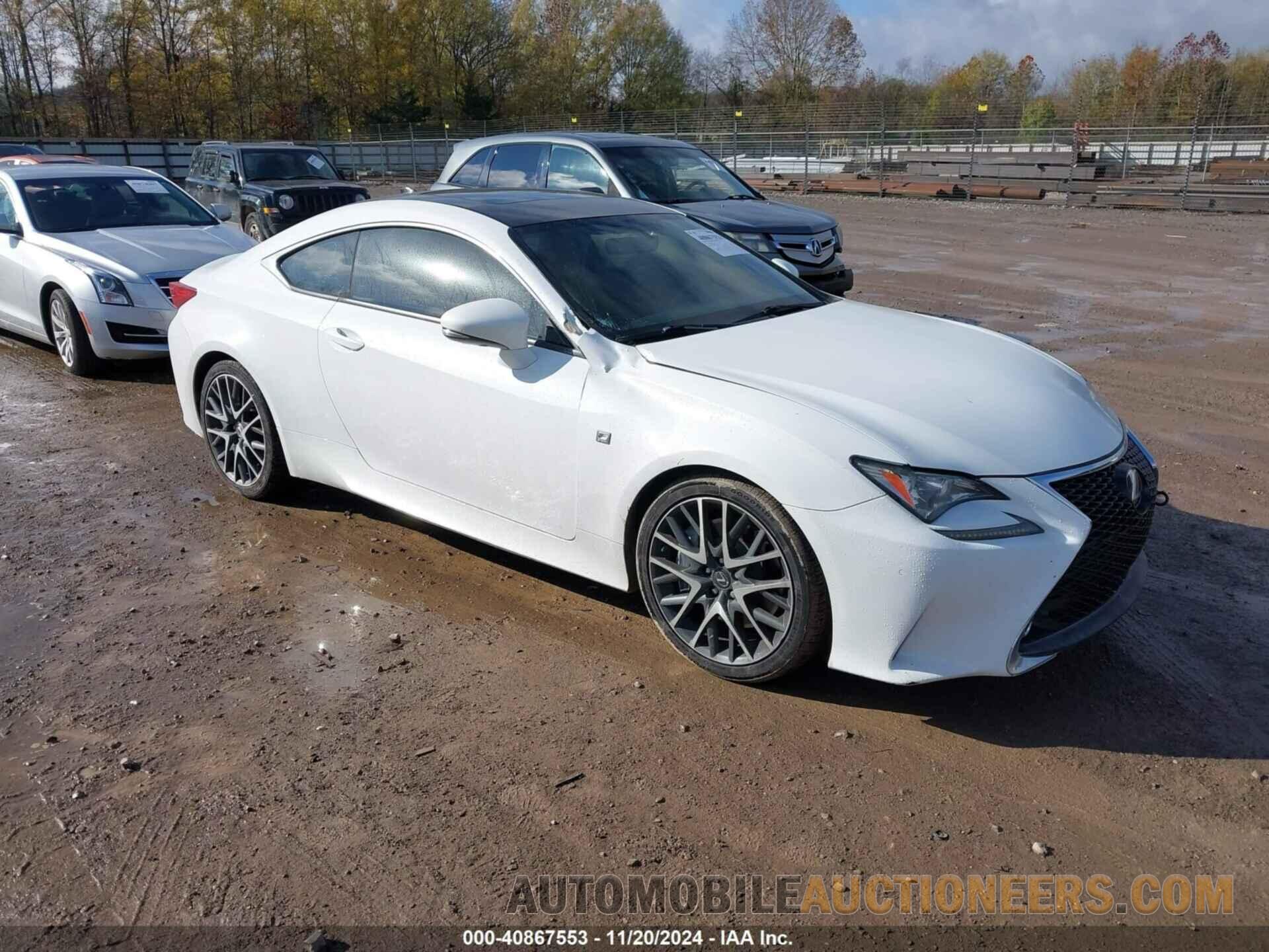 JTHHE5BC8F5006812 LEXUS RC 350 2015