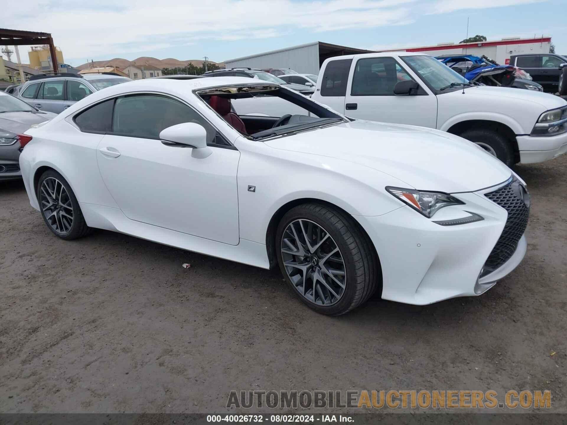 JTHHE5BC8H5016307 LEXUS RC 350 2017