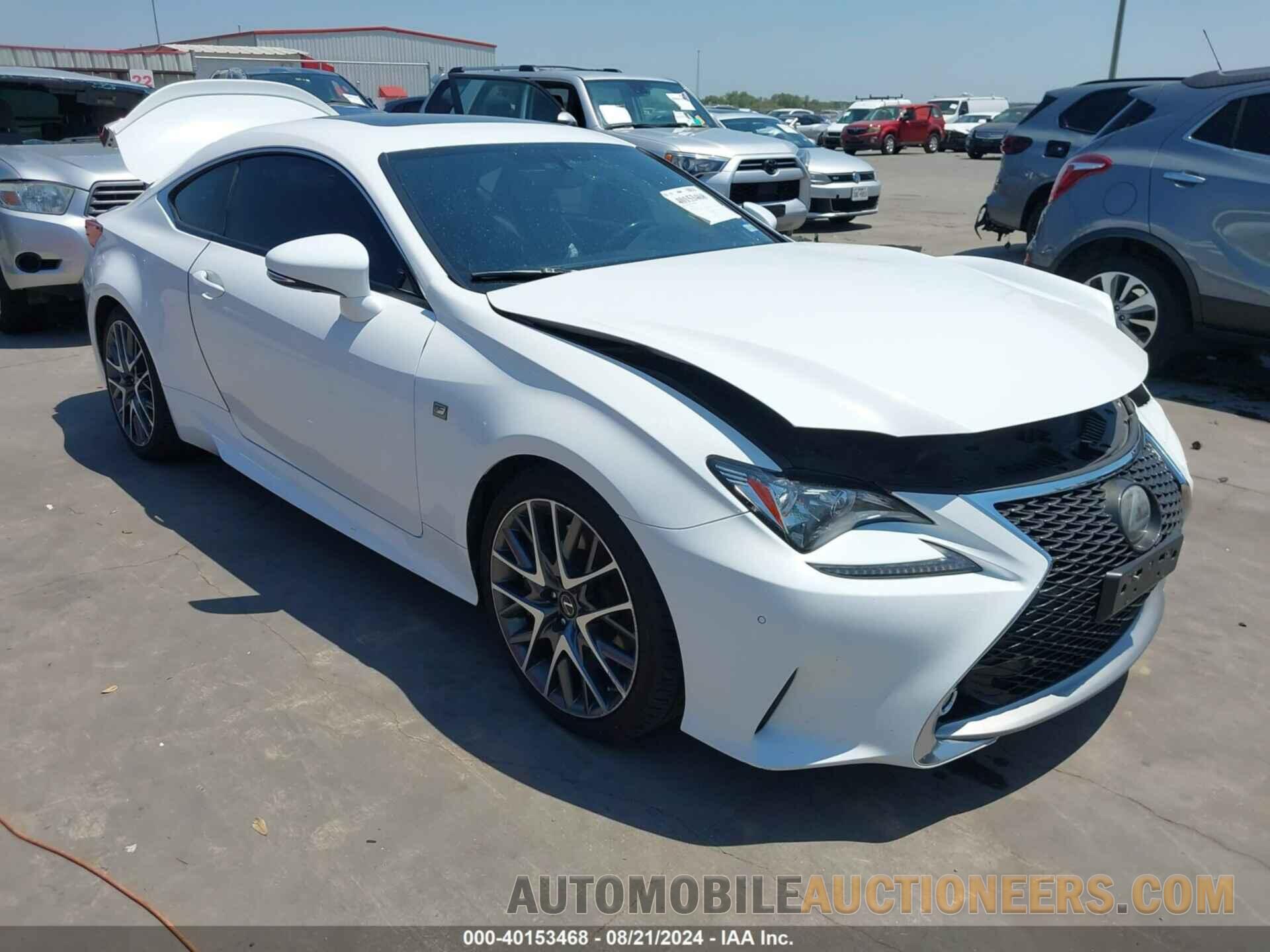 JTHHE5BC9F5005345 LEXUS RC 2015