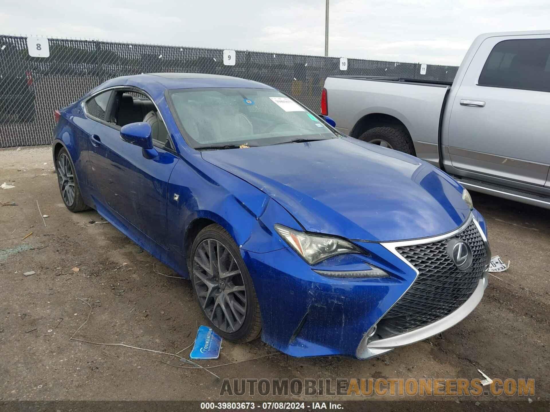 JTHHE5BC9F5010464 LEXUS RC 350 2015