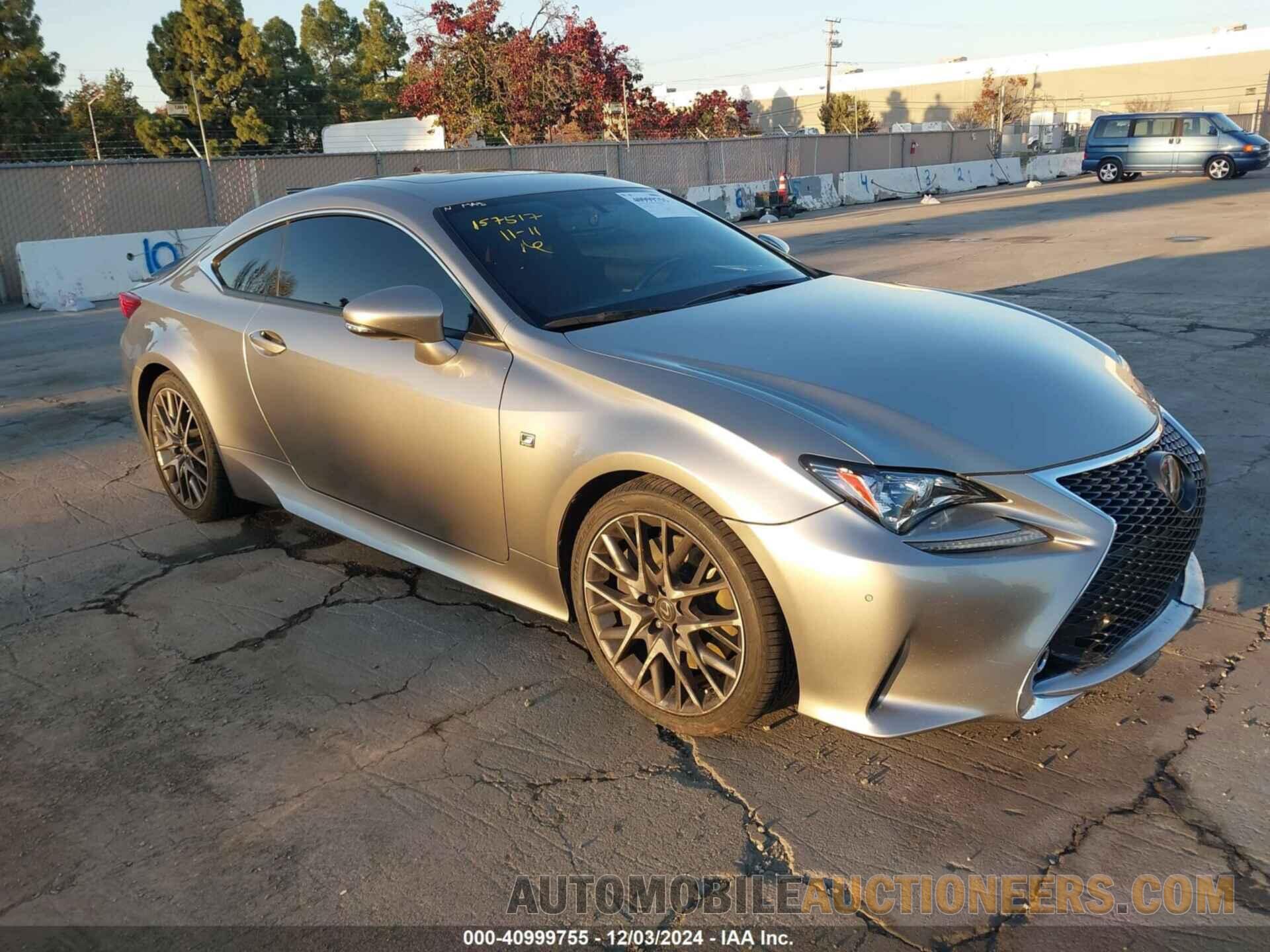 JTHHE5BC9G5014080 LEXUS RC 350 2016