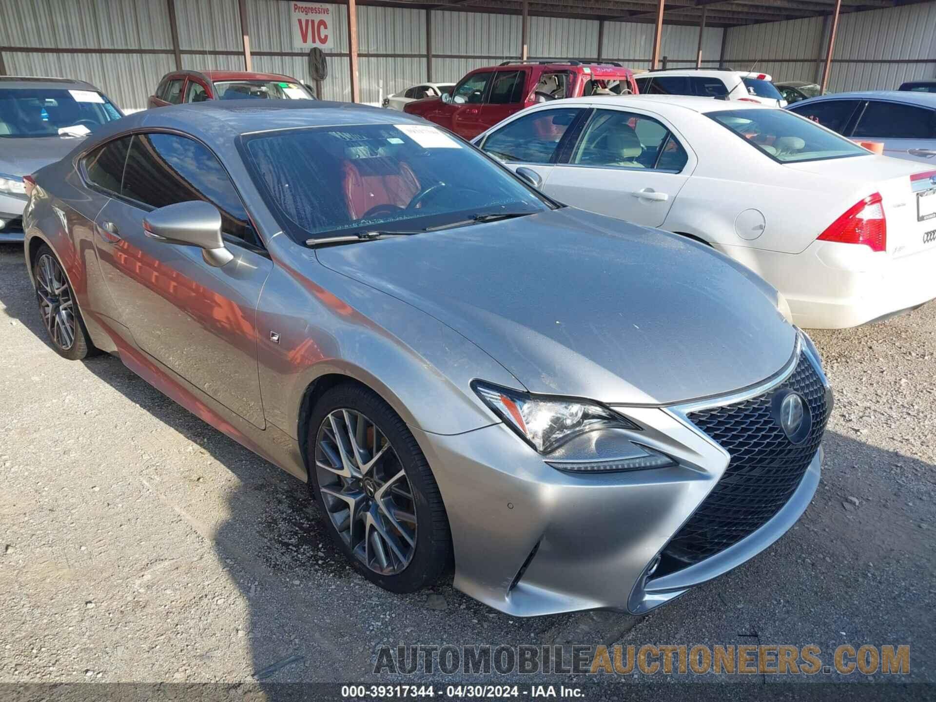 JTHHE5BCXF5000865 LEXUS RC 2015