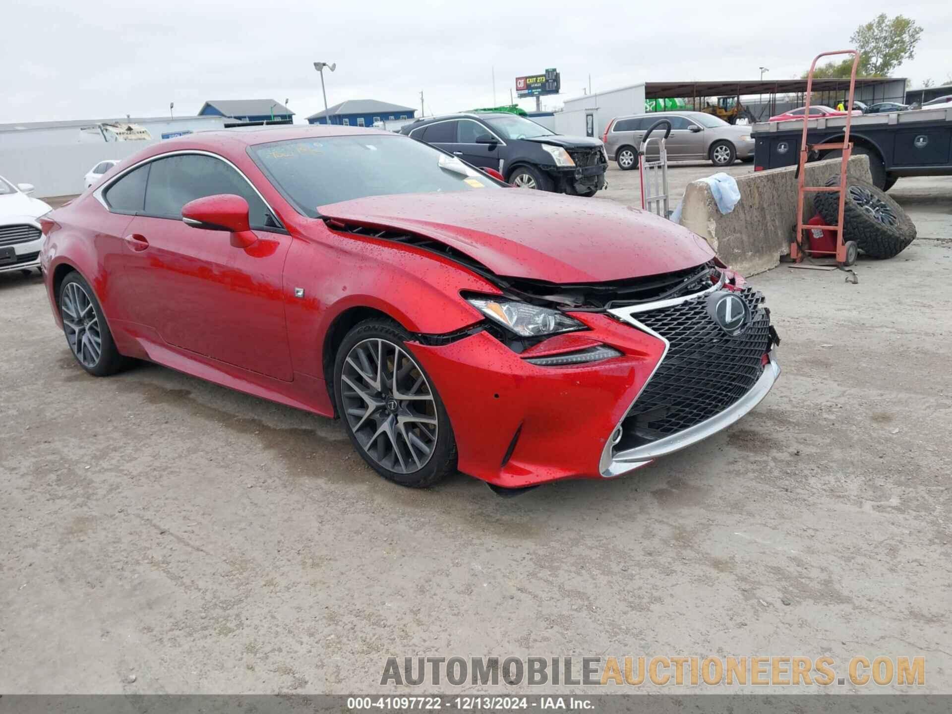 JTHHE5BCXG5013813 LEXUS RC 350 2016