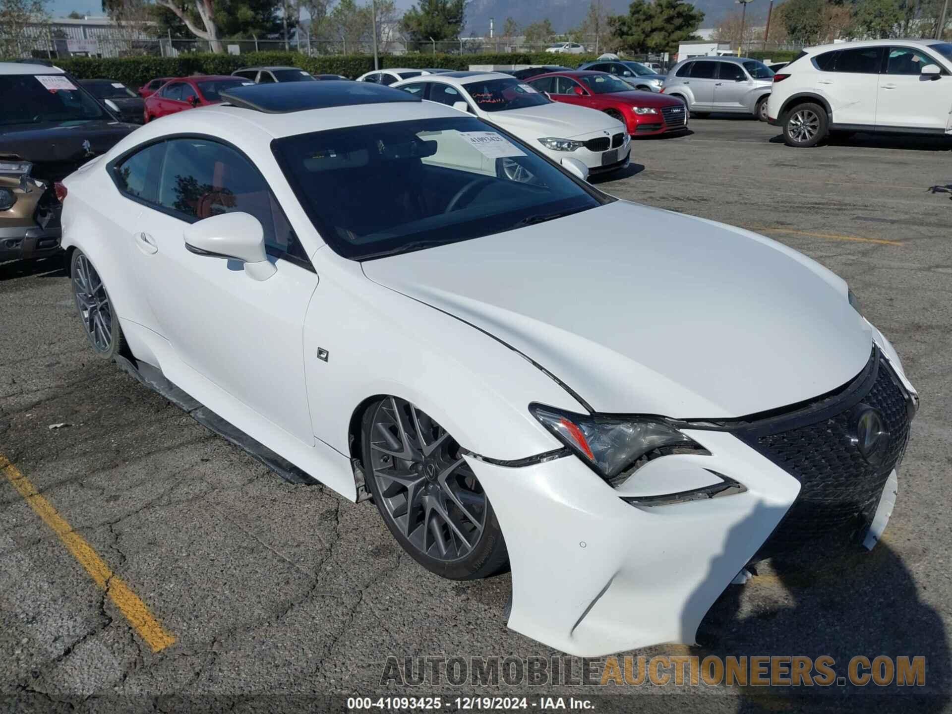 JTHHE5BCXG5013987 LEXUS RC 350 2016