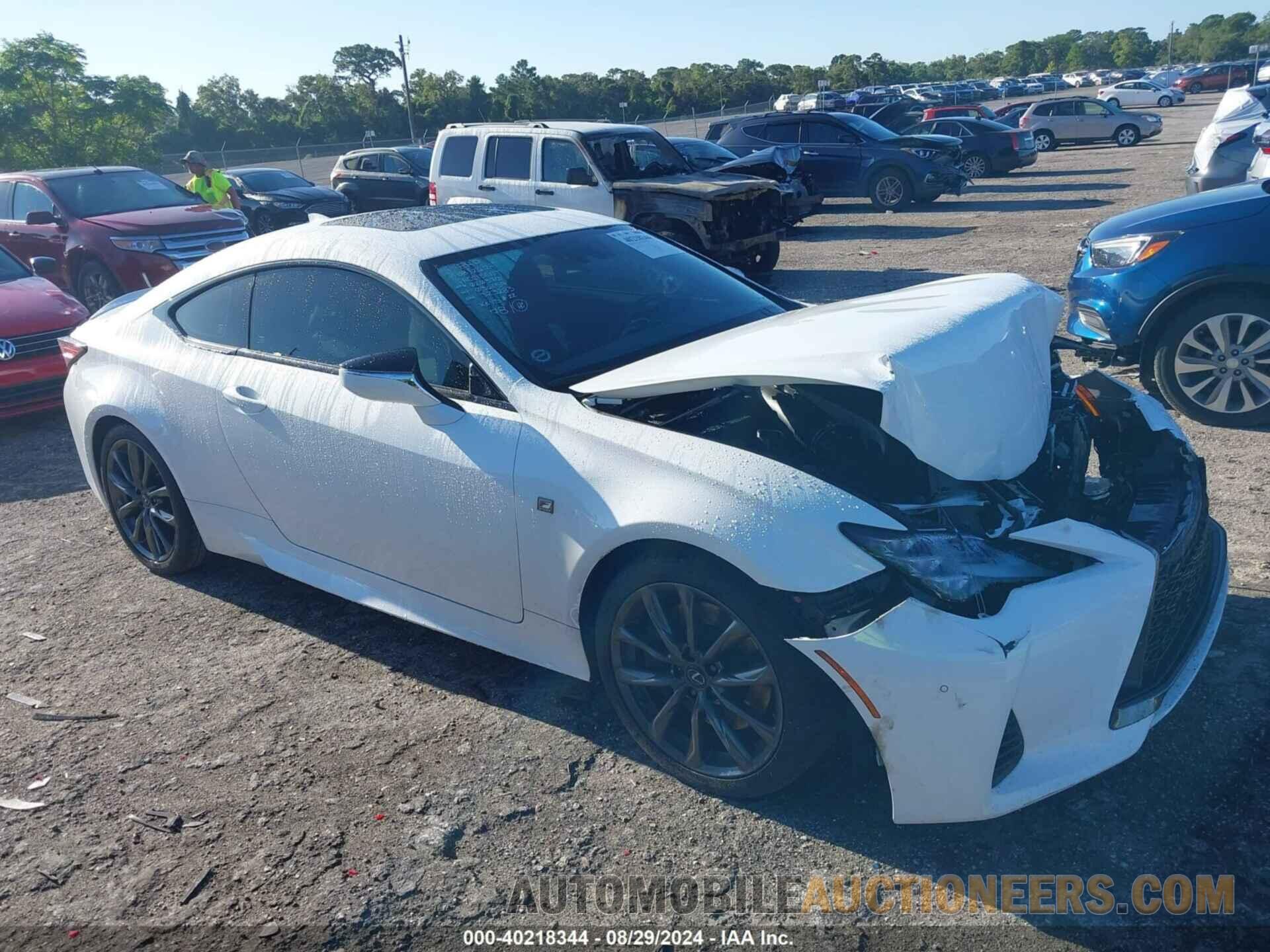 JTHHZ5BC8K5020370 LEXUS RC 2019