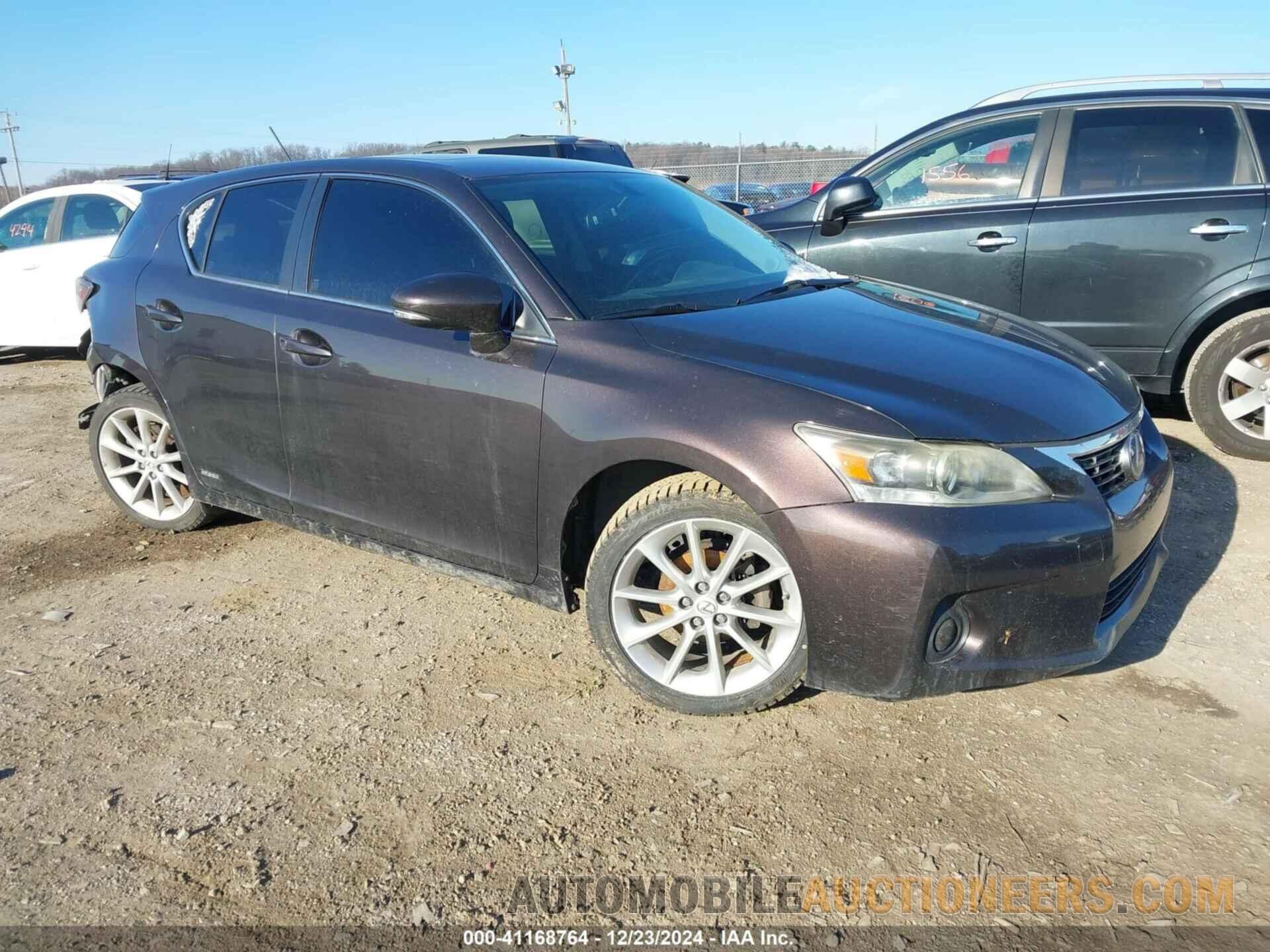 JTHKD5BH0C2057741 LEXUS CT 200H 2012