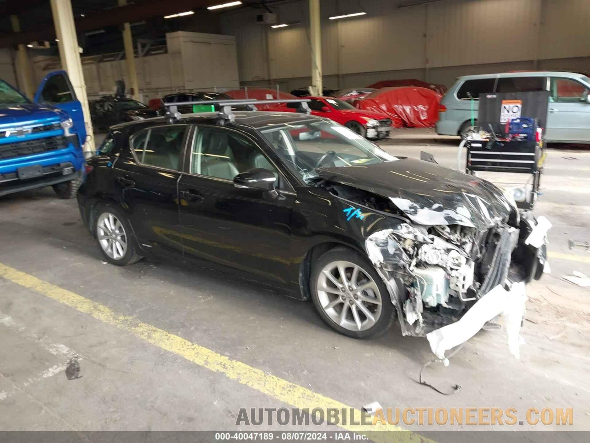 JTHKD5BH0C2059277 LEXUS CT 200H 2012