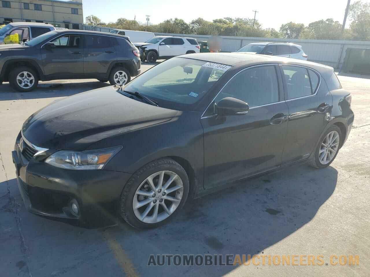 JTHKD5BH0C2107165 LEXUS CT 200 2012