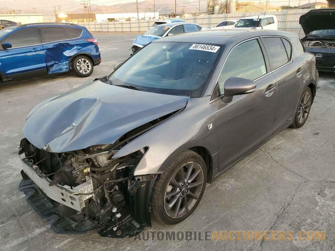 JTHKD5BH0D2163799 LEXUS CT 200 2013