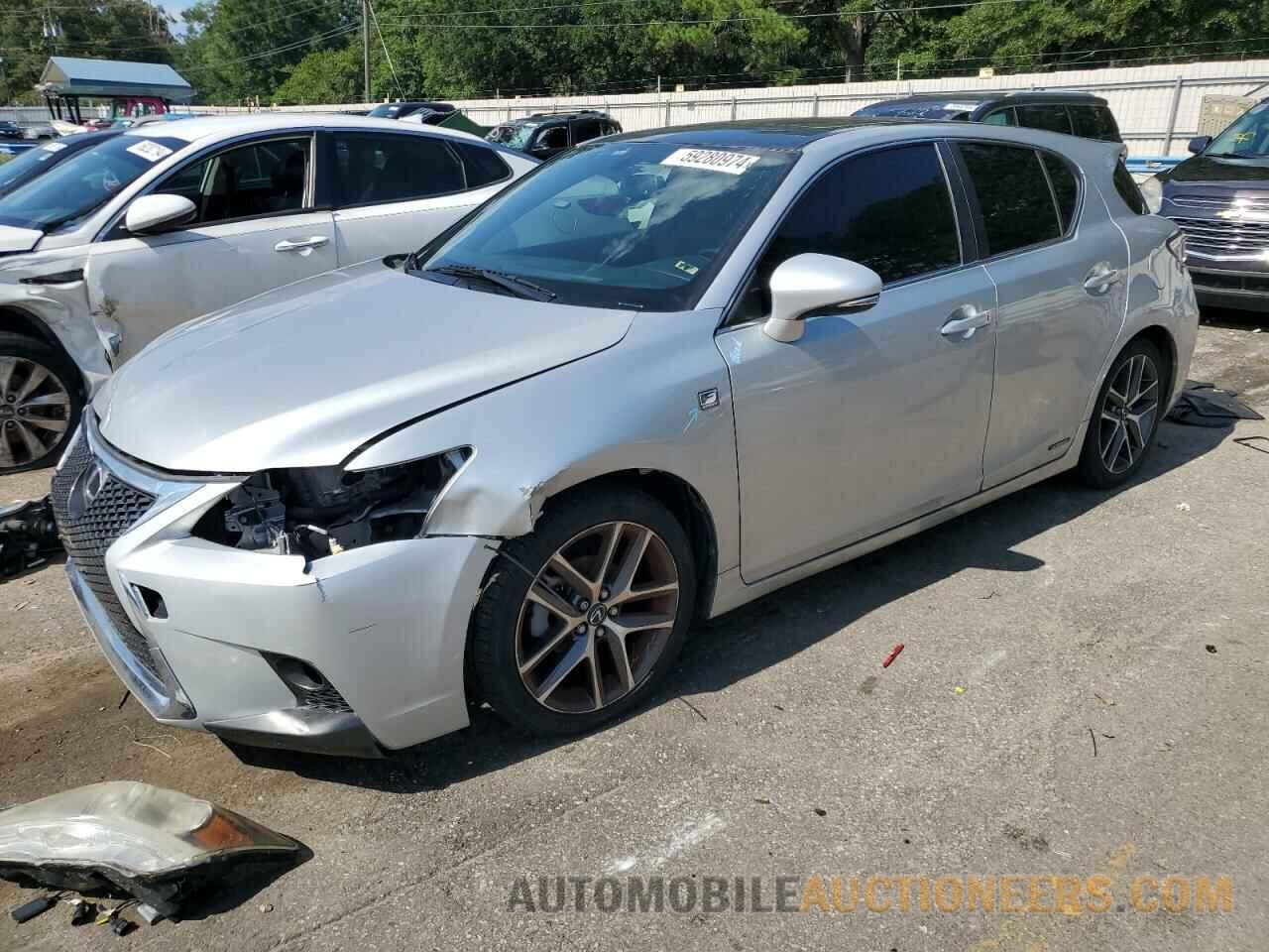 JTHKD5BH0F2212258 LEXUS CT 200 2015