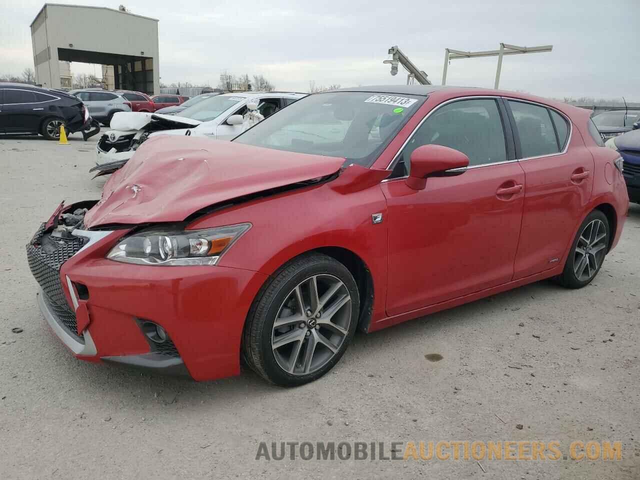 JTHKD5BH0F2216987 LEXUS CT 200 2015