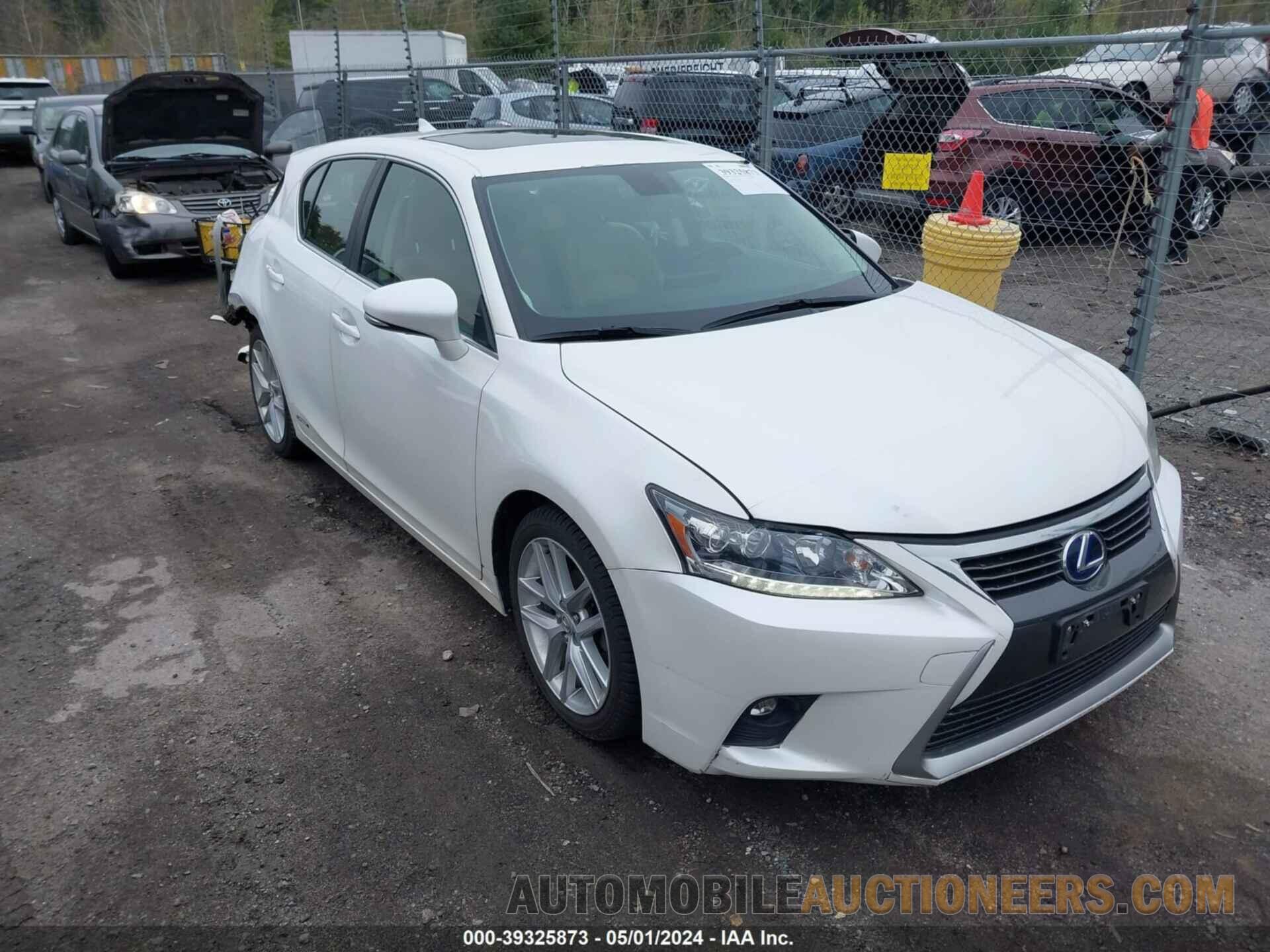 JTHKD5BH0F2220845 LEXUS CT 200H 2015