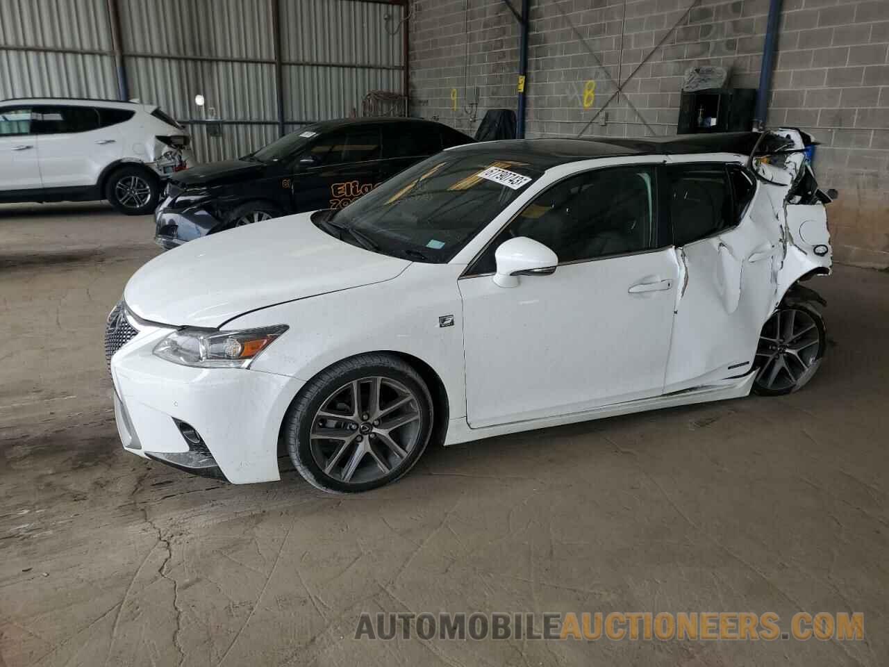 JTHKD5BH0F2242103 LEXUS CT 200 2015