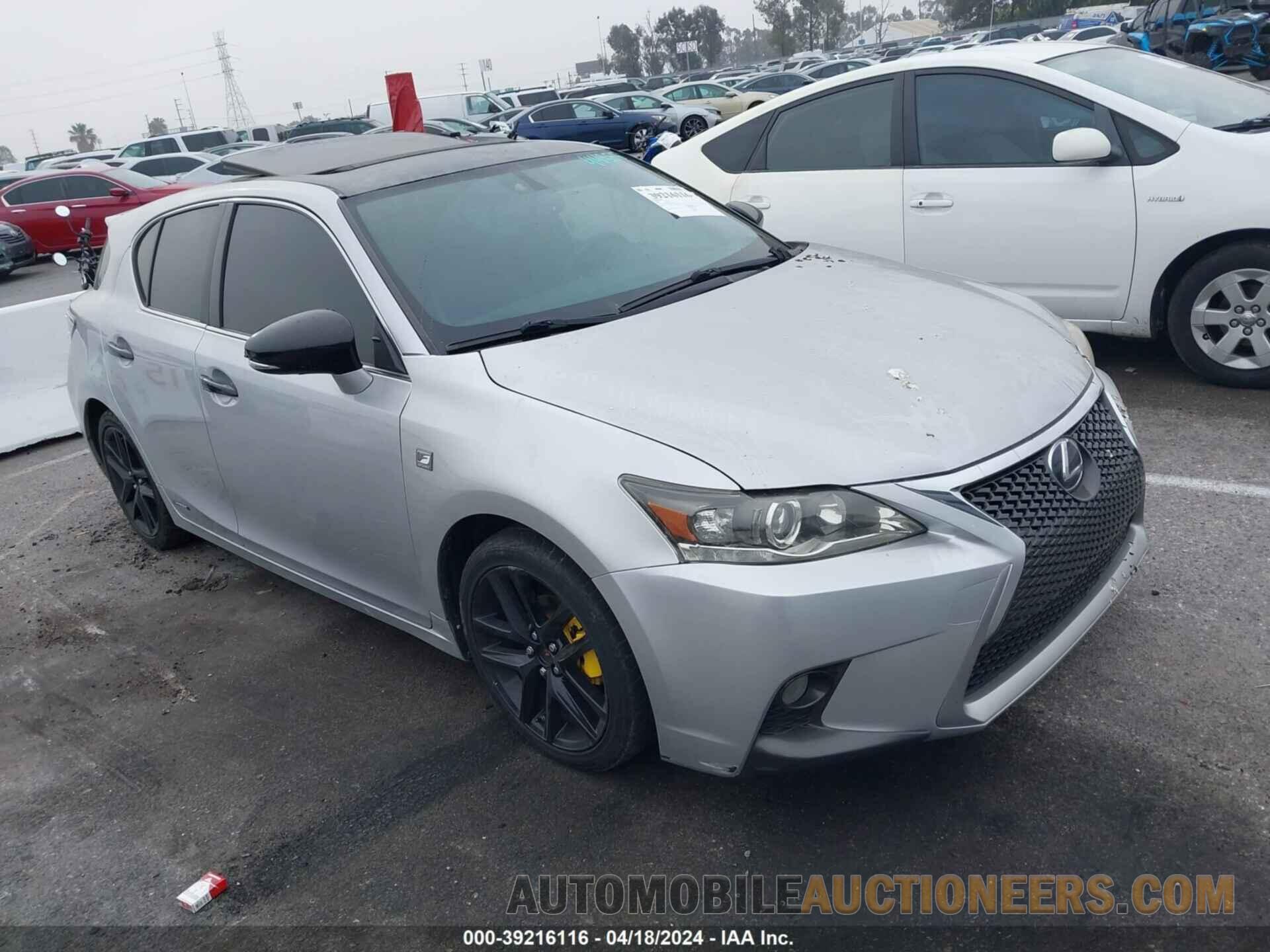 JTHKD5BH0F2249343 LEXUS CT 2015