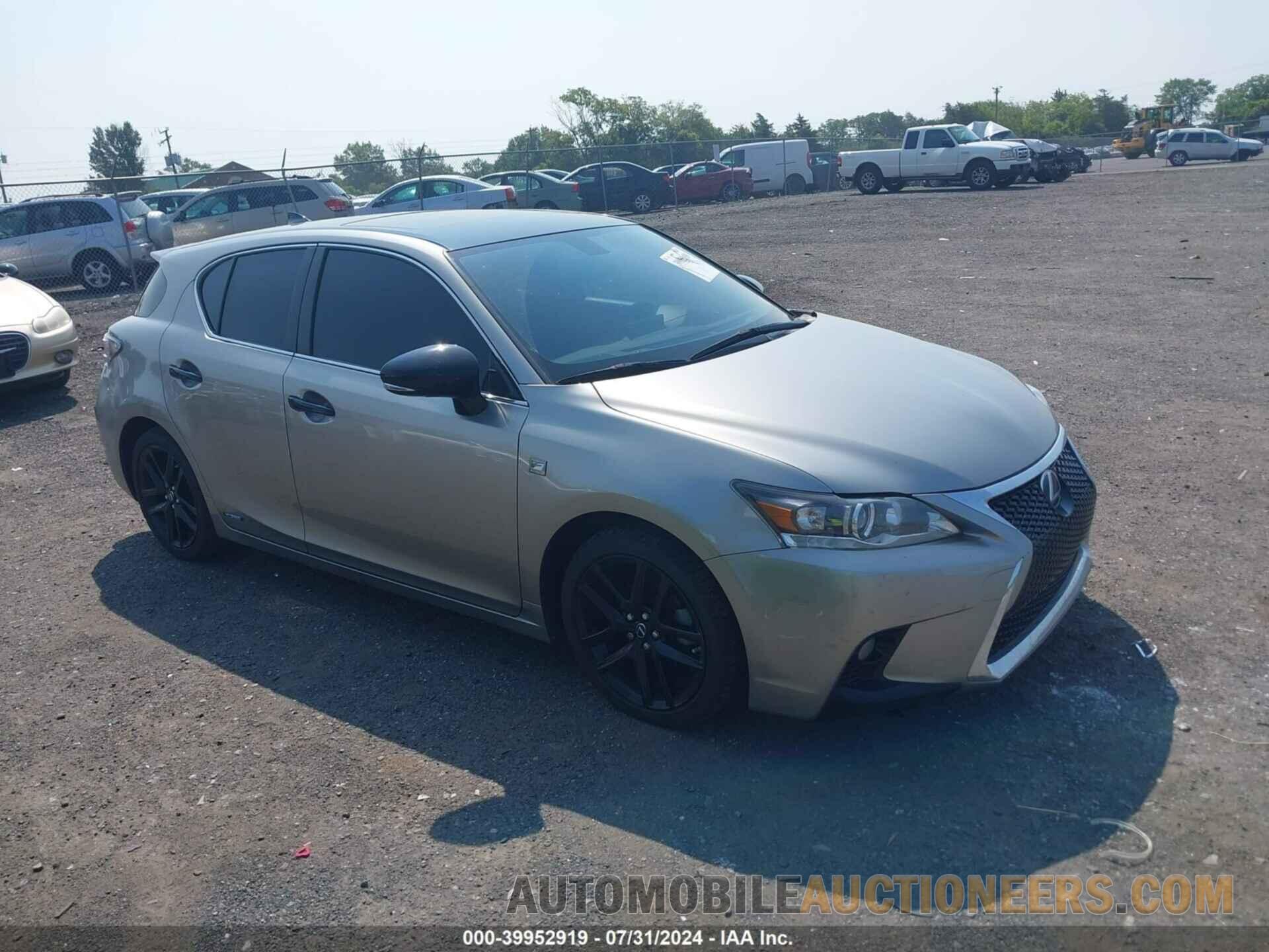 JTHKD5BH0G2271005 LEXUS CT 200H 2016