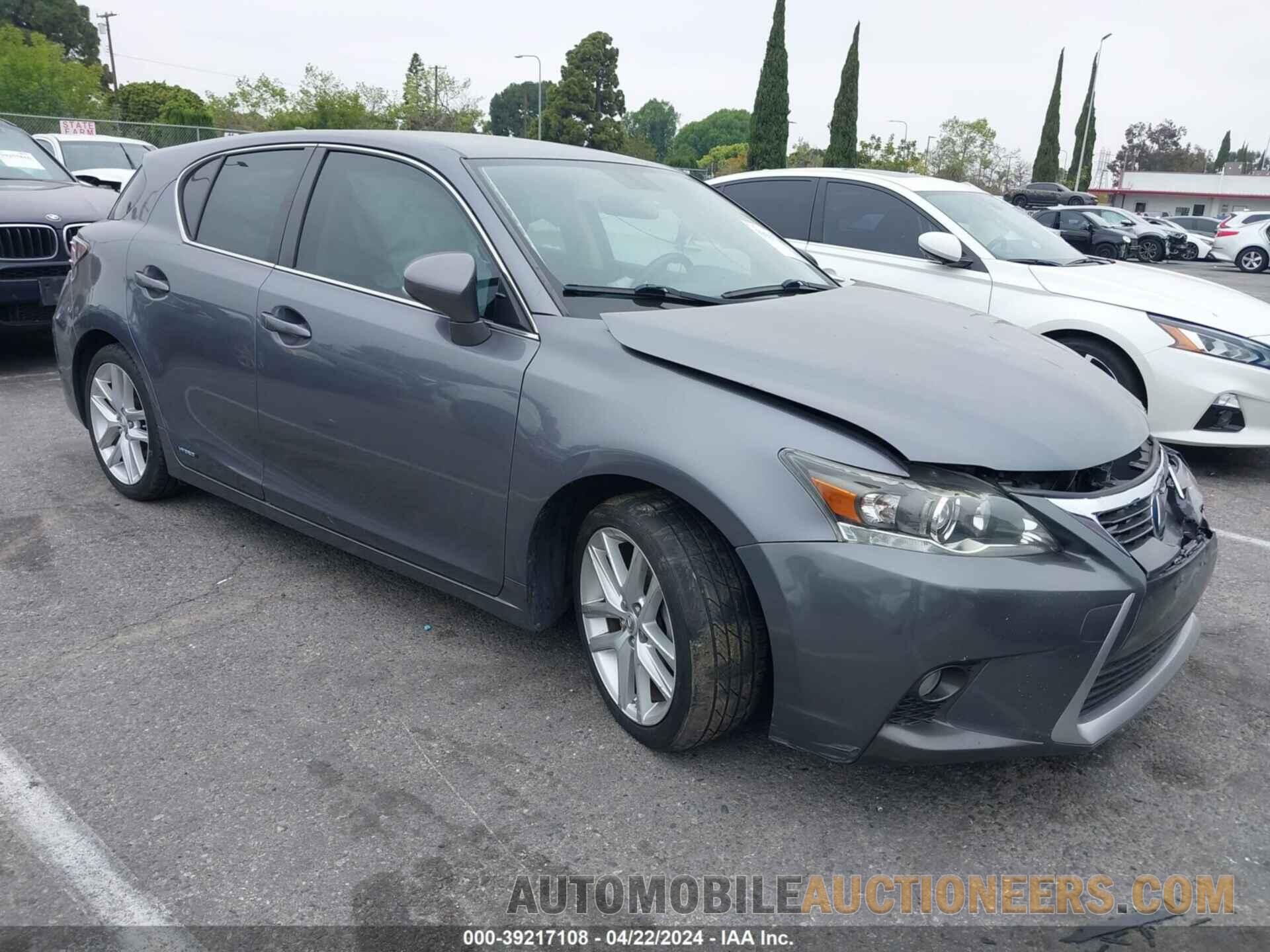 JTHKD5BH0G2272123 LEXUS CT 200H 2016