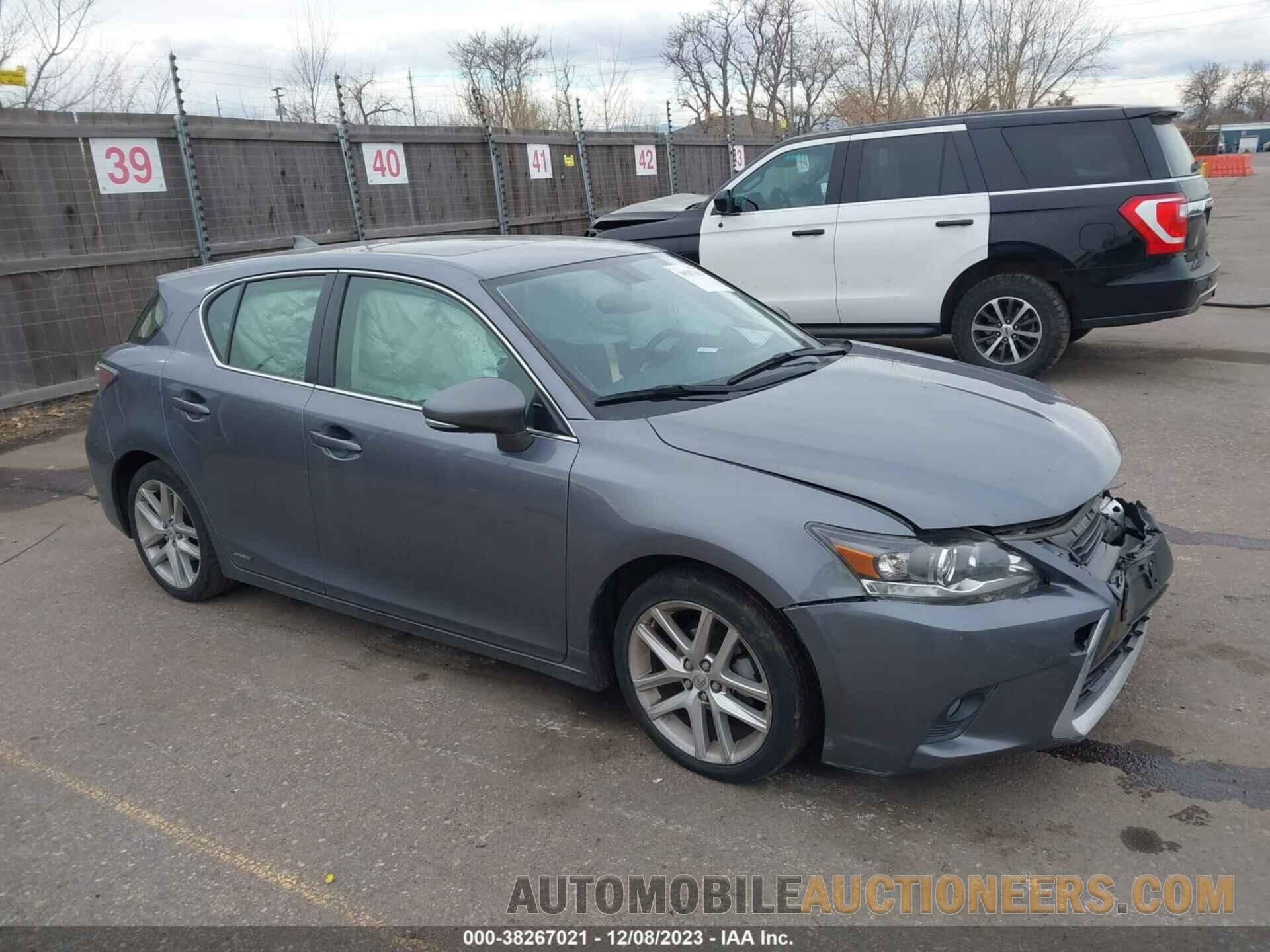 JTHKD5BH0G2278777 LEXUS CT 200H 2016