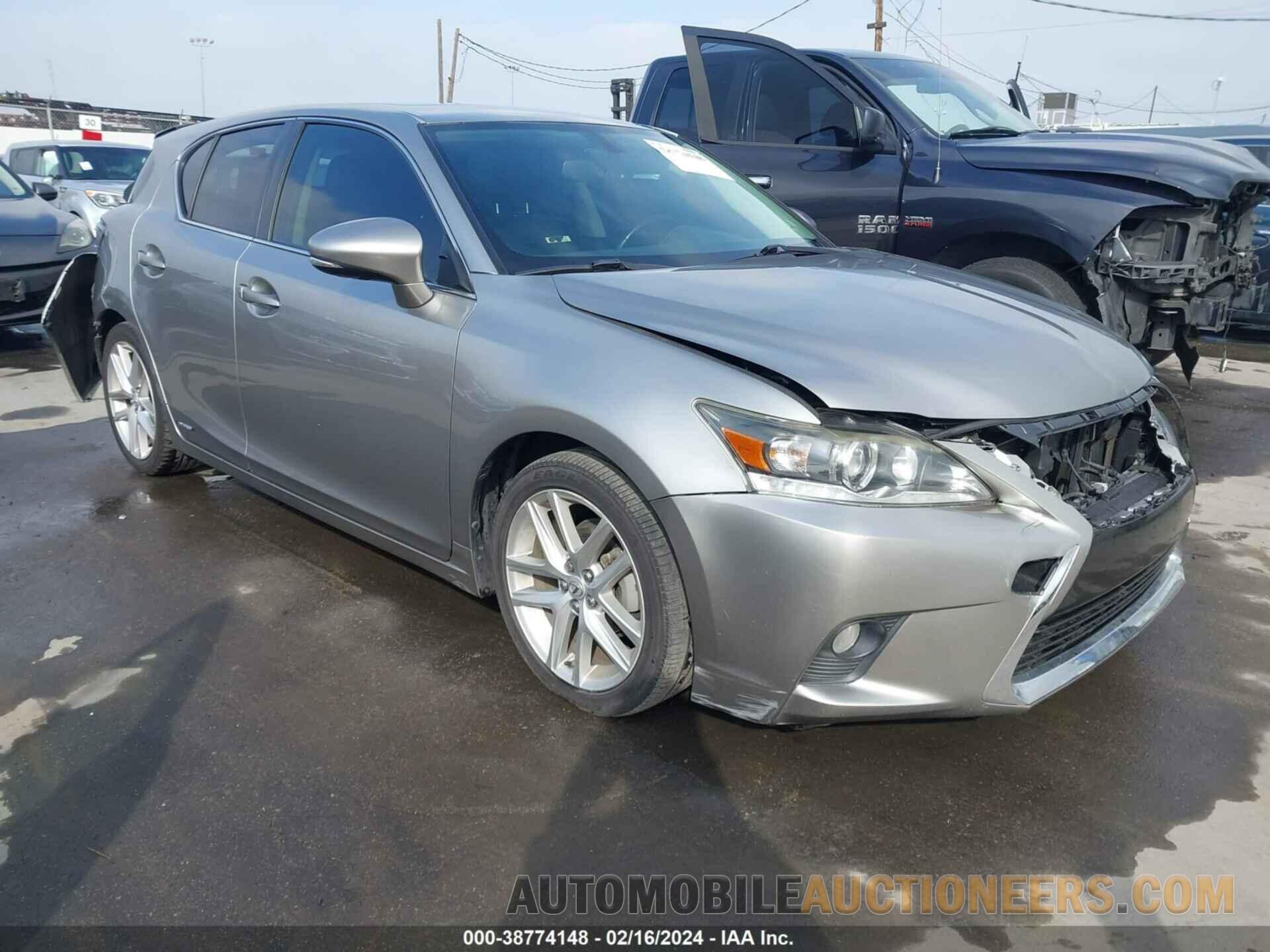 JTHKD5BH0H2287190 LEXUS CT 200H 2017