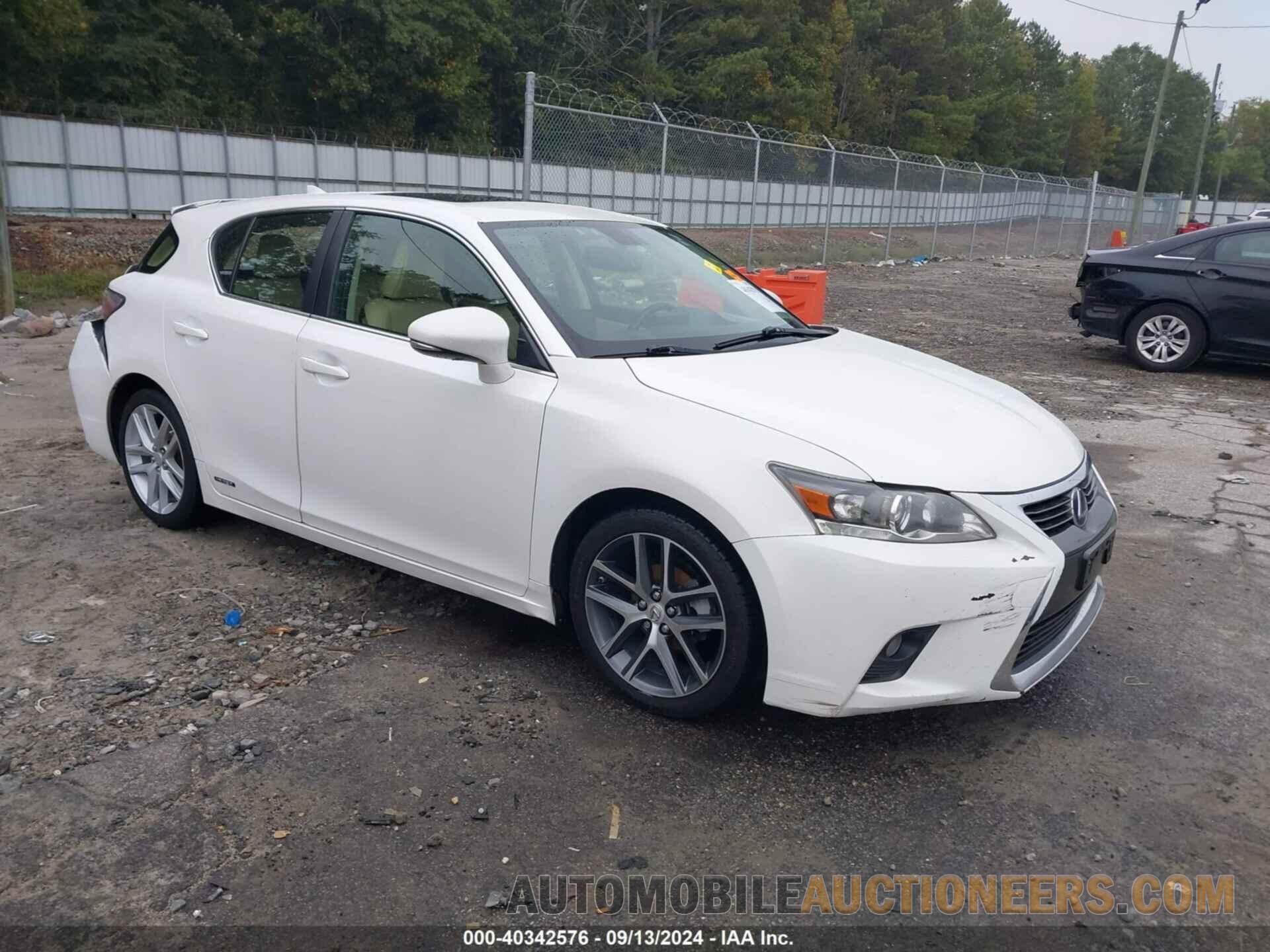 JTHKD5BH0H2293457 LEXUS CT 200H 2017