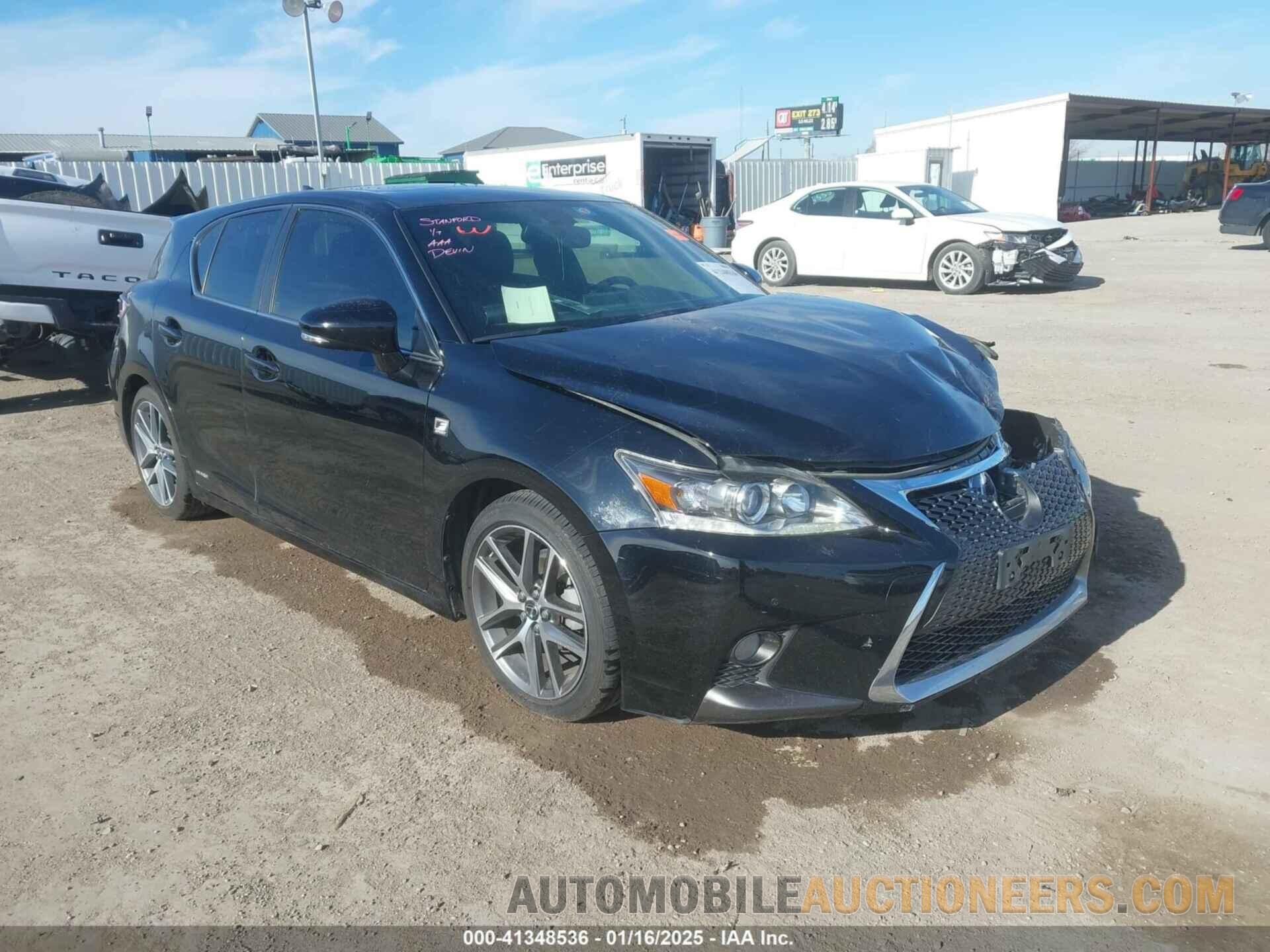 JTHKD5BH0H2294995 LEXUS CT 200H 2017