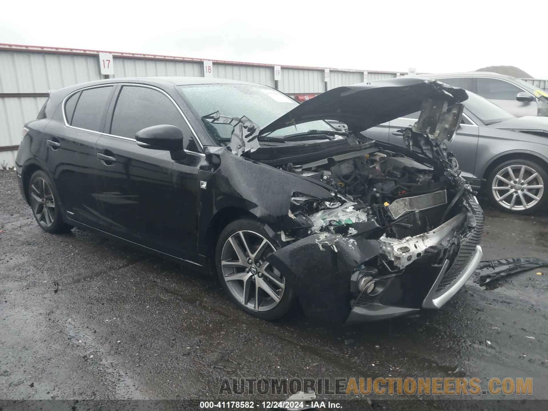 JTHKD5BH0H2296861 LEXUS CT 200H 2017