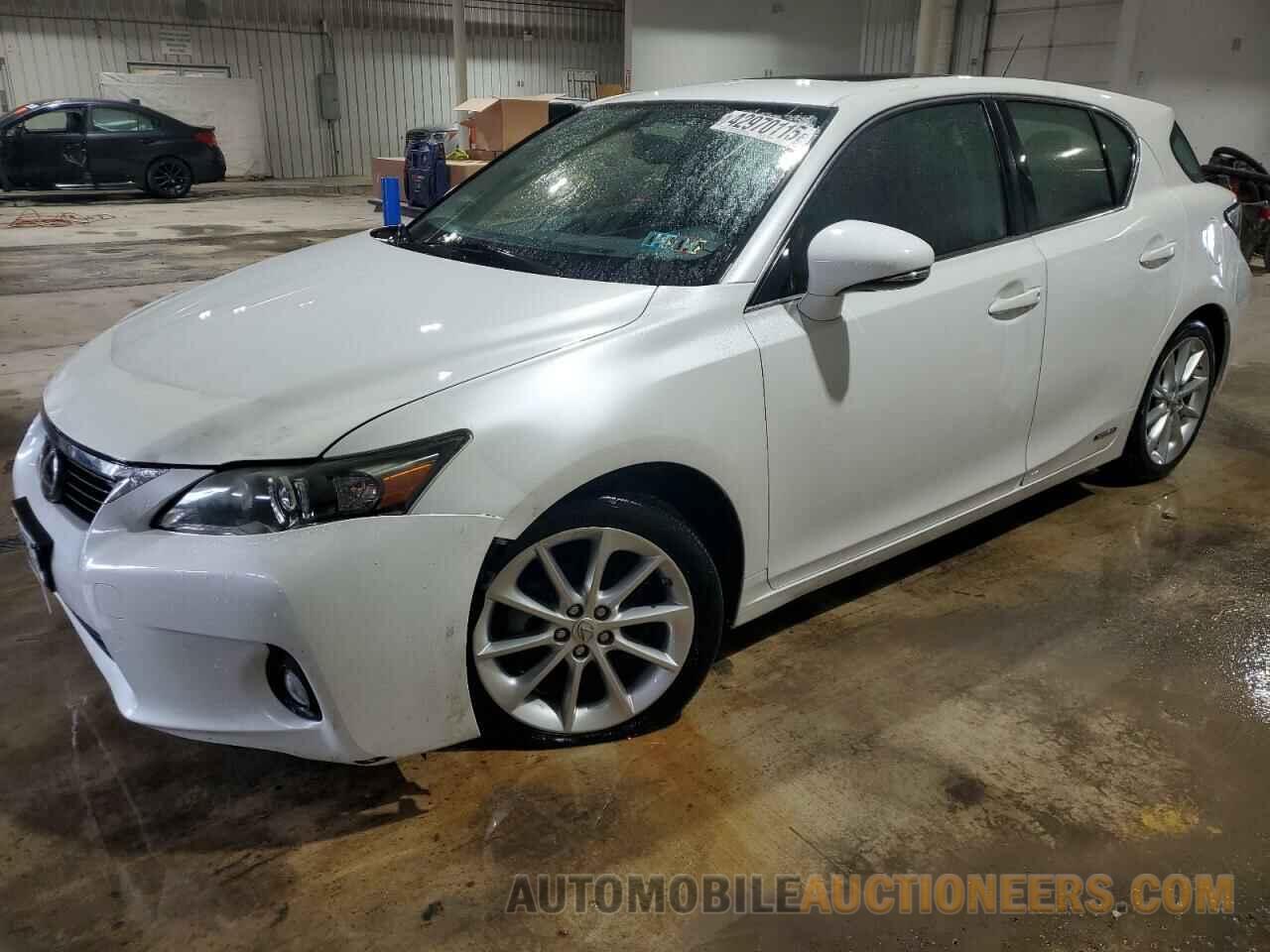 JTHKD5BH1C2058302 LEXUS CT 200 2012