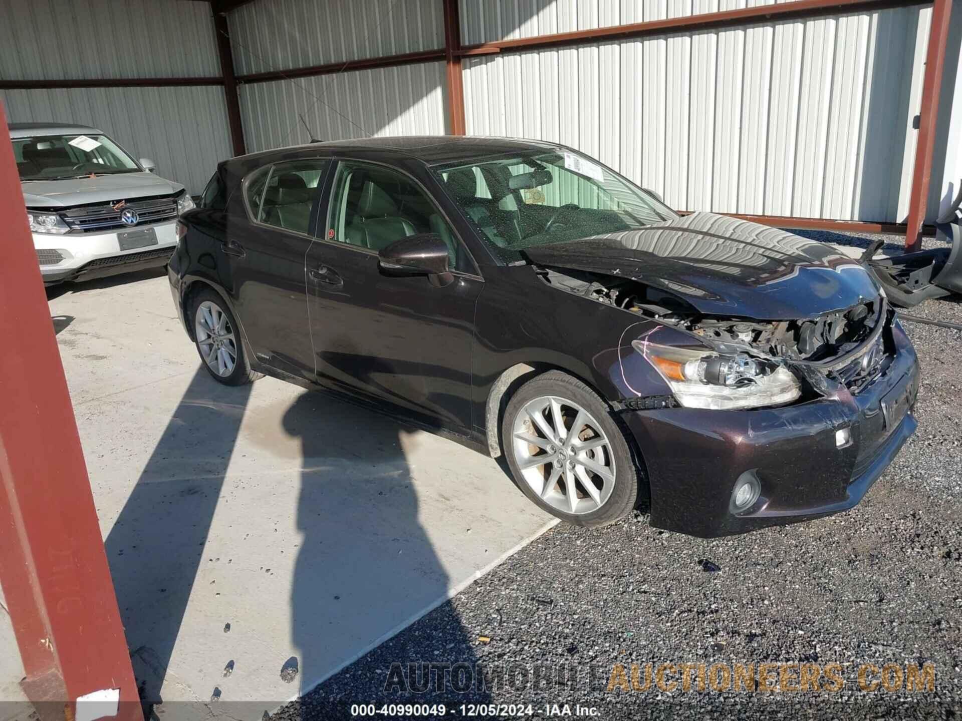 JTHKD5BH1C2061944 LEXUS CT 200H 2012