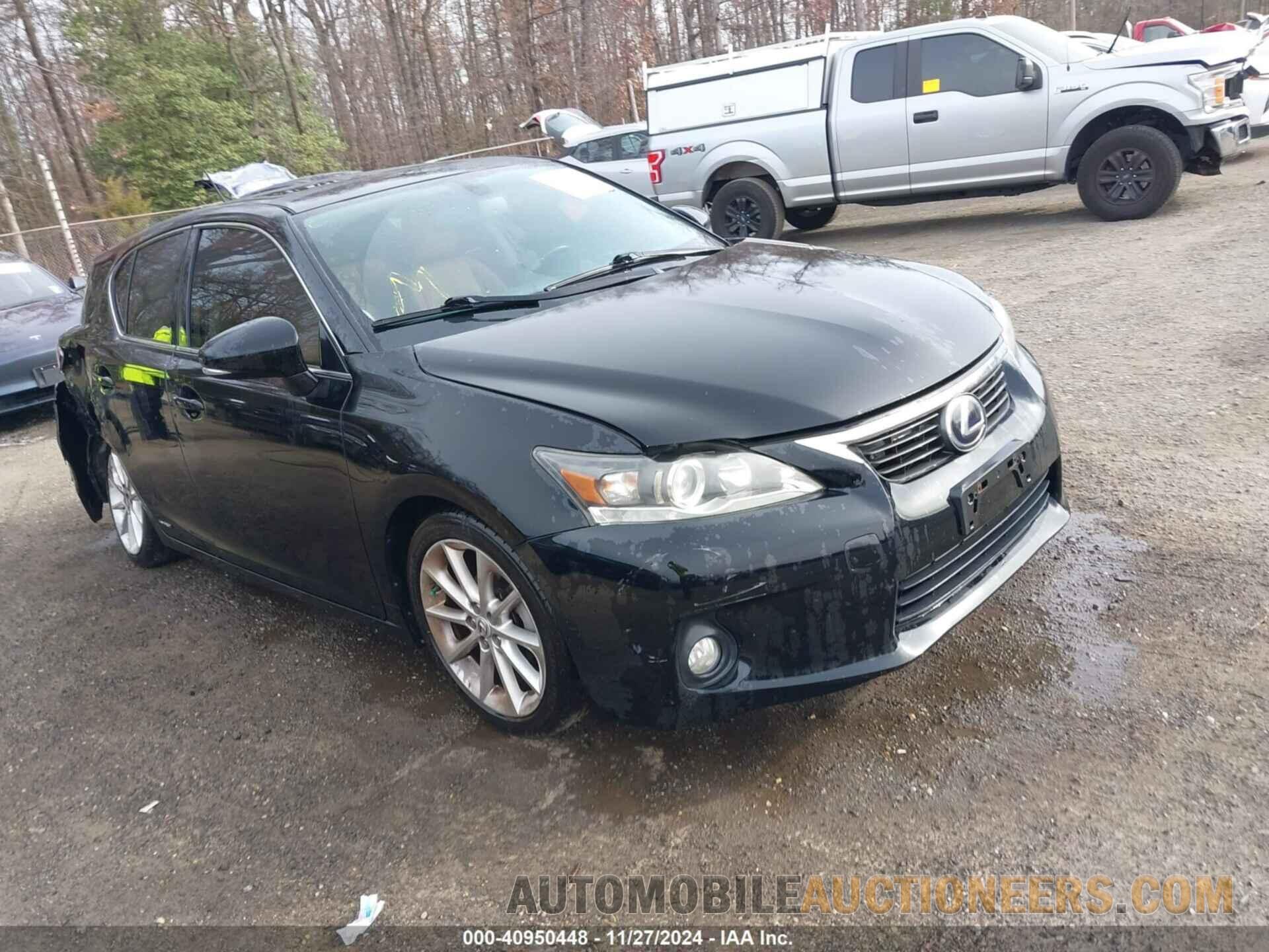 JTHKD5BH1C2107921 LEXUS CT 200H 2012