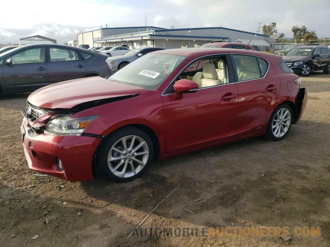 JTHKD5BH1D2128530 LEXUS CT 200 2013