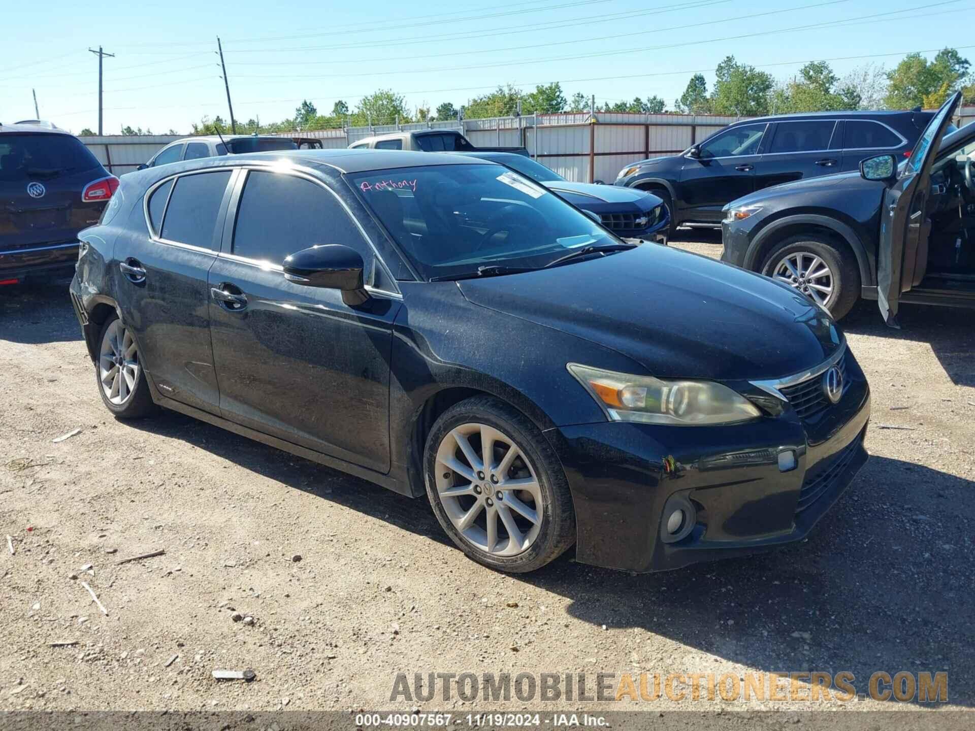 JTHKD5BH1D2158532 LEXUS CT 200H 2013