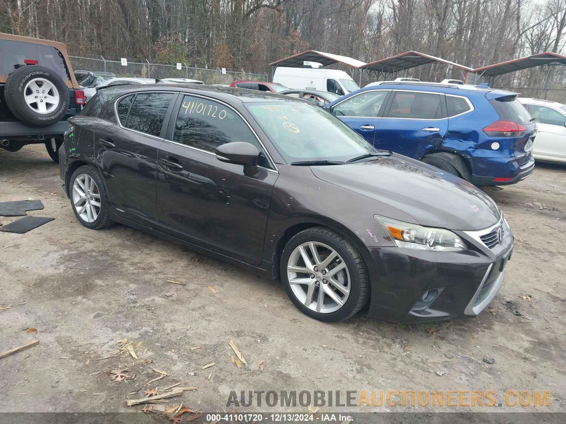 JTHKD5BH1E2182248 LEXUS CT 200H 2014