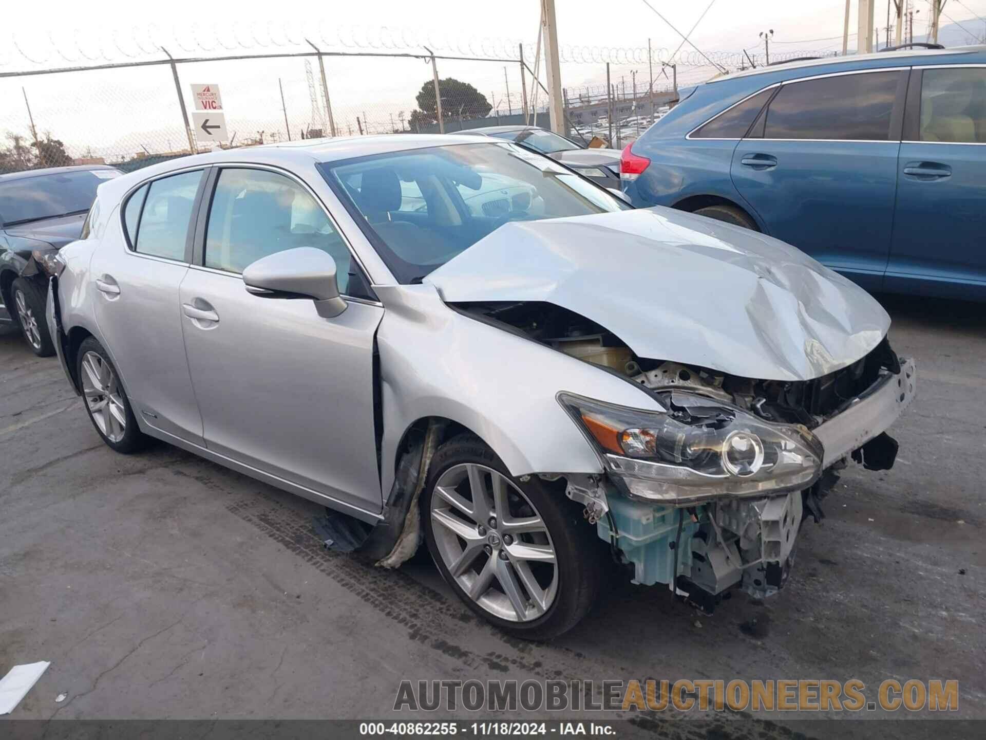 JTHKD5BH1E2191399 LEXUS CT 200H 2014