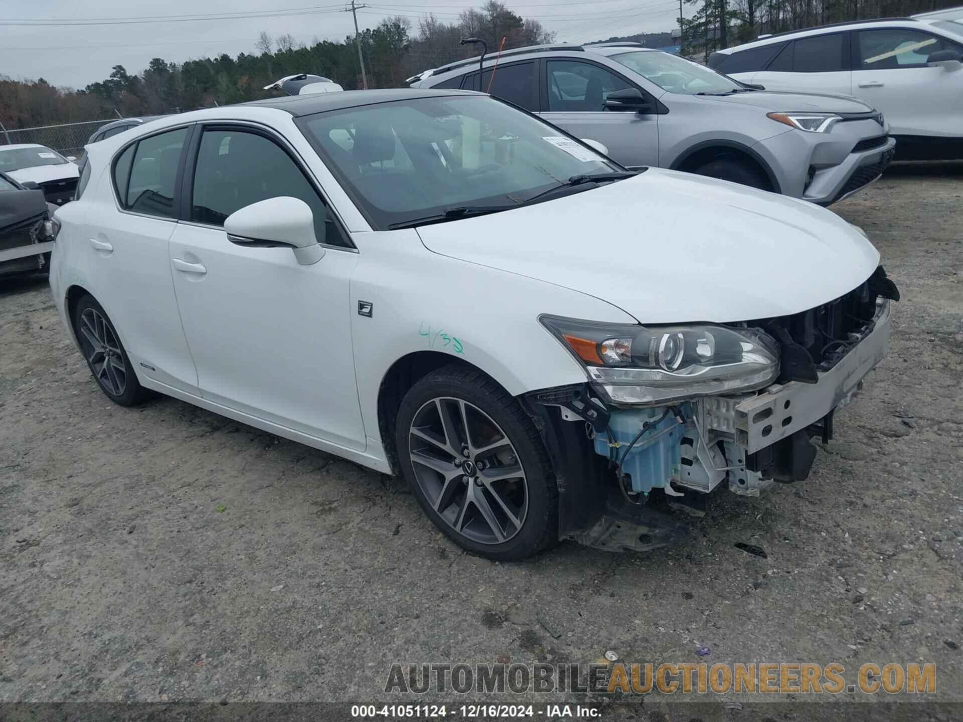 JTHKD5BH1E2195761 LEXUS CT 200H 2014