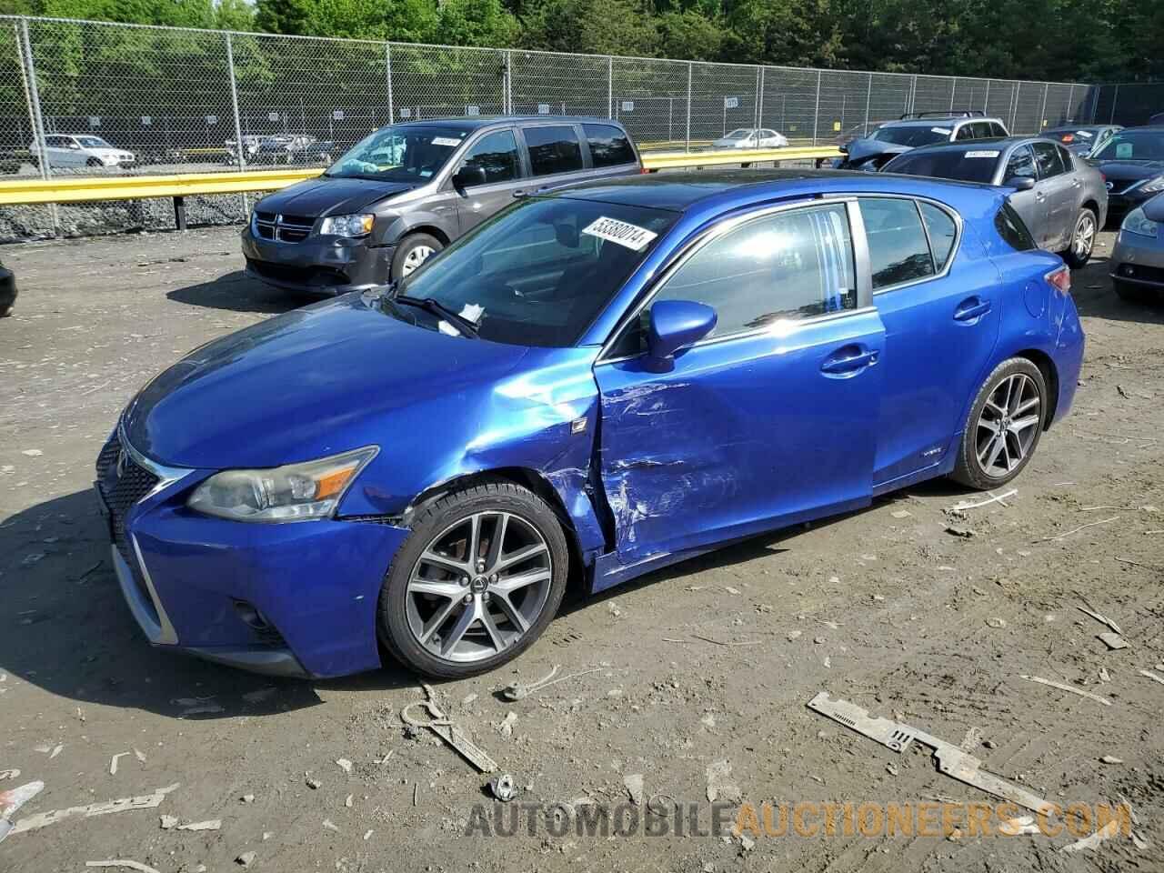 JTHKD5BH1F2213418 LEXUS CT 200 2015