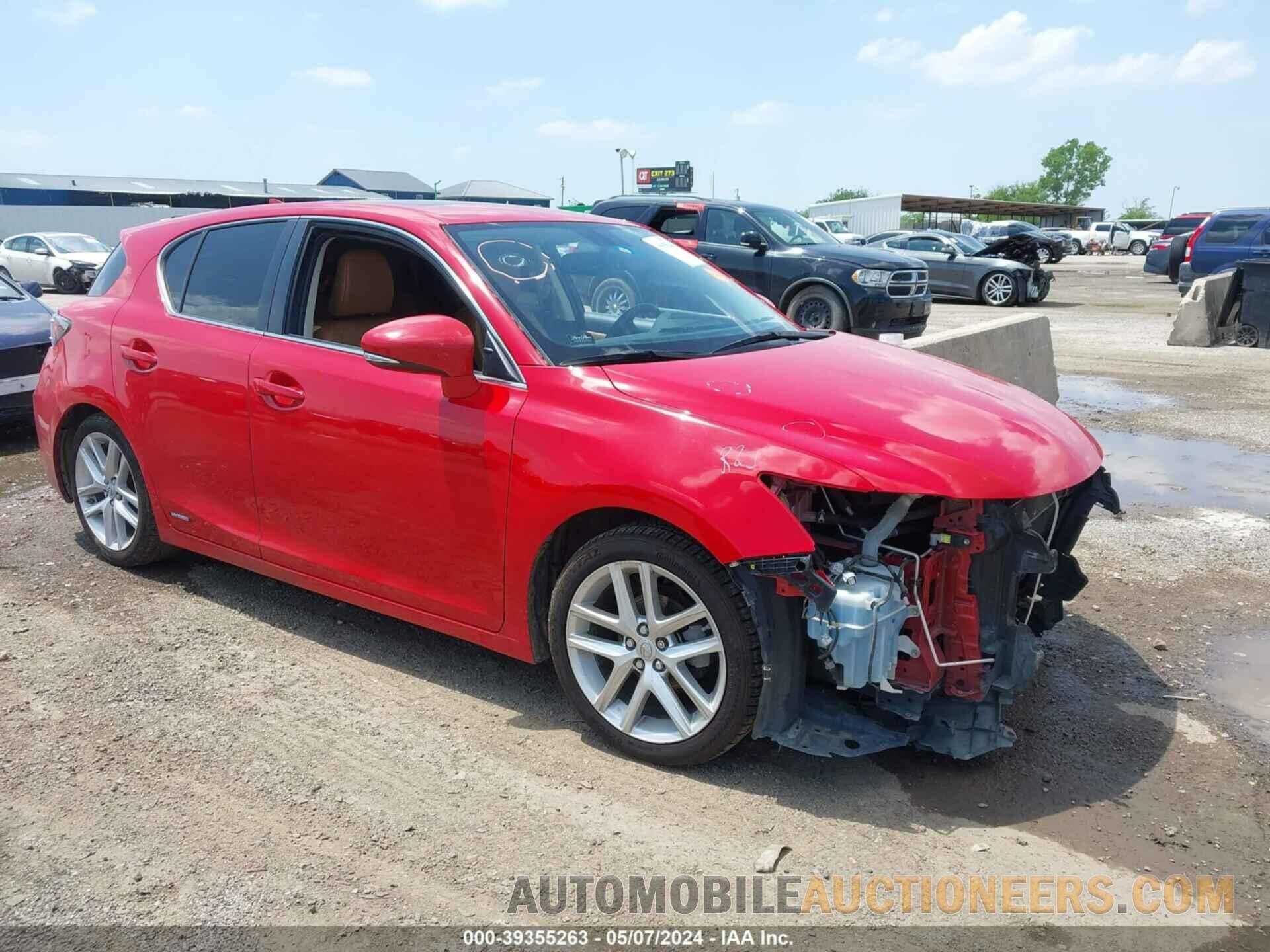 JTHKD5BH1F2223107 LEXUS CT 200H 2015