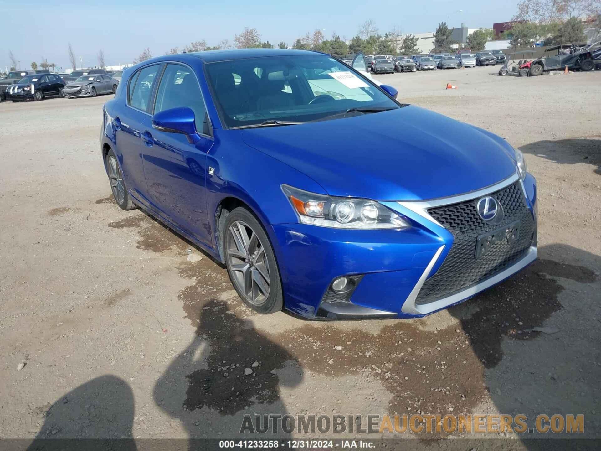 JTHKD5BH1F2224340 LEXUS CT 200H 2015