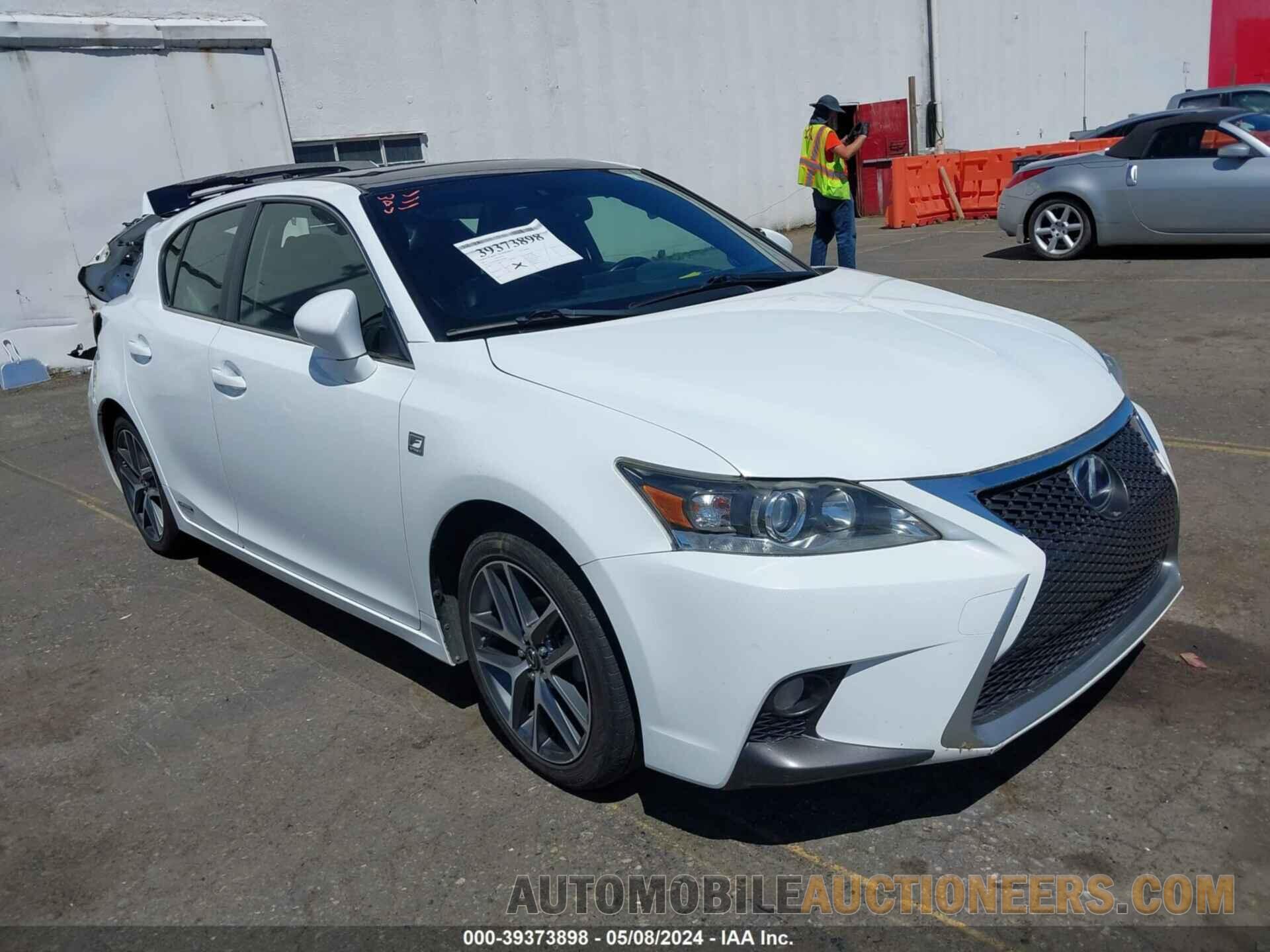 JTHKD5BH1F2228887 LEXUS CT 200H 2015