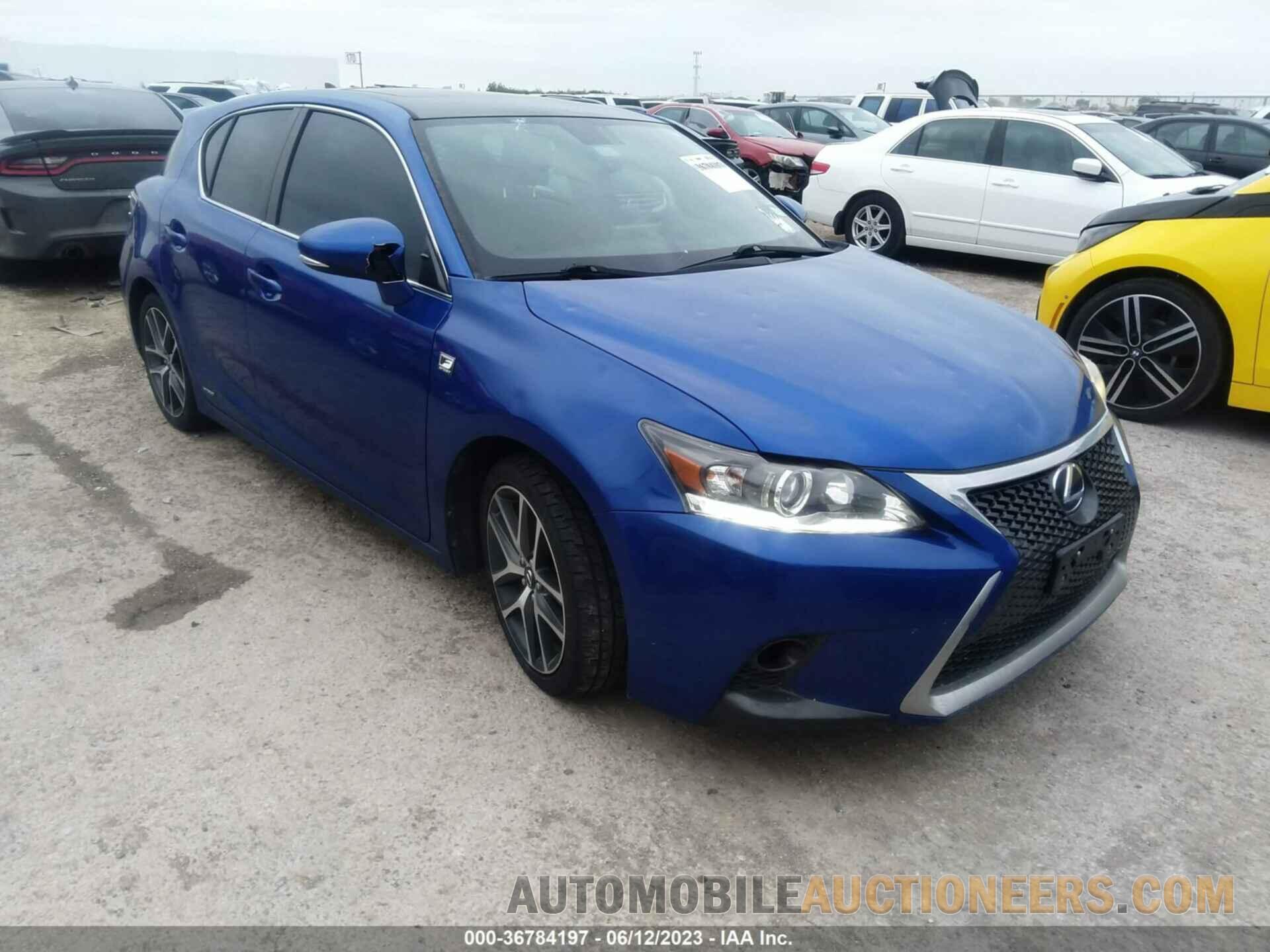 JTHKD5BH1F2234799 LEXUS CT 200H 2015