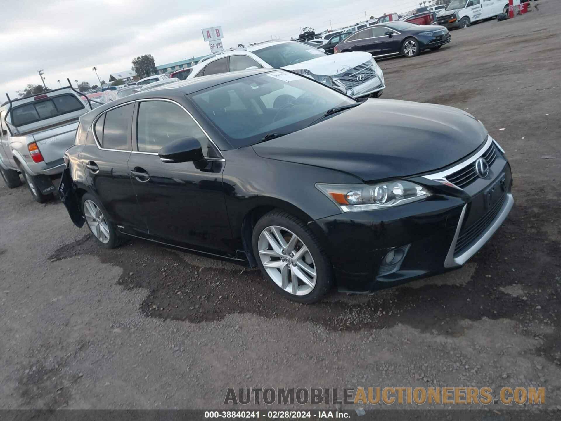 JTHKD5BH1F2241929 LEXUS CT 200H 2015