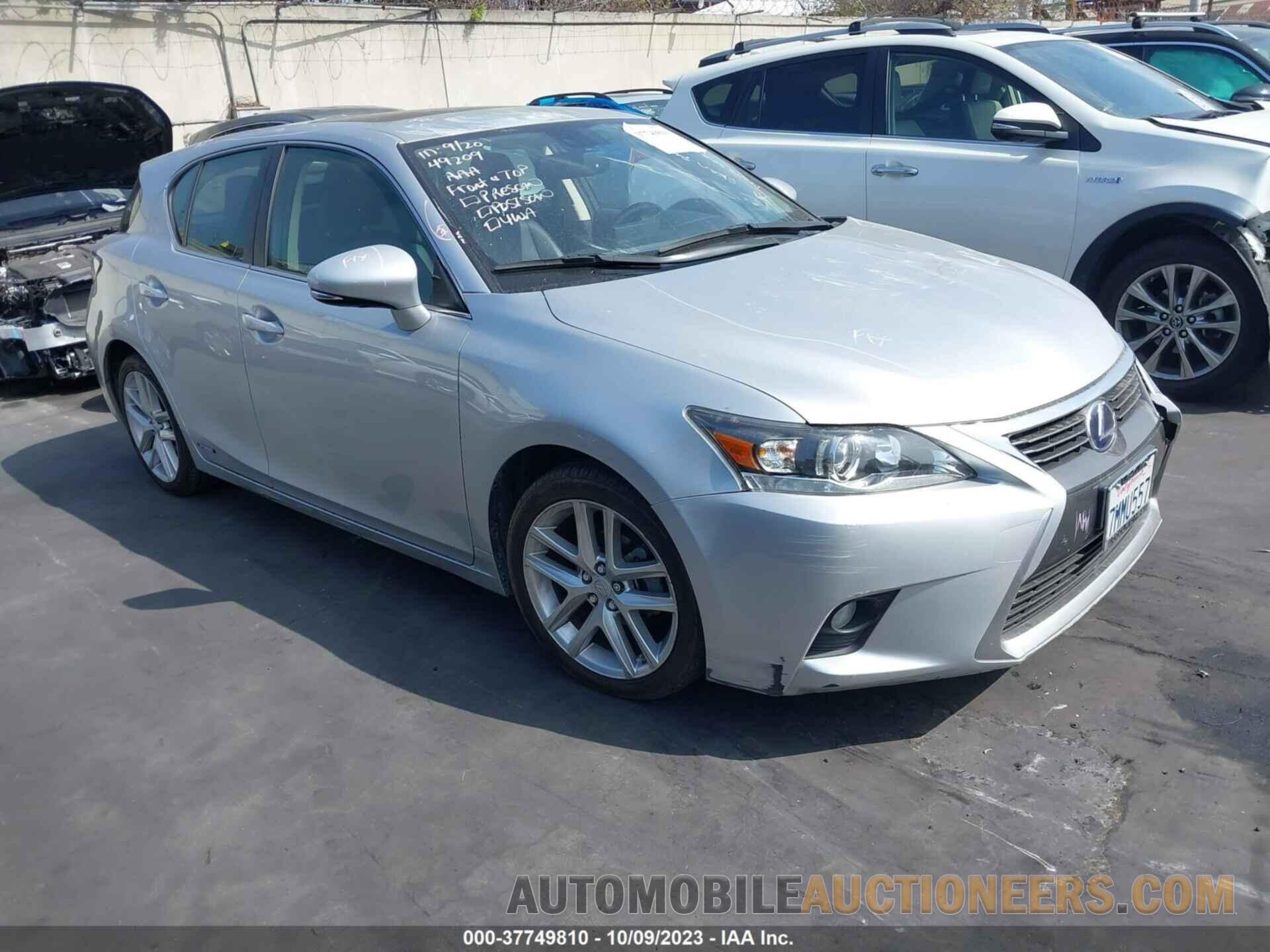 JTHKD5BH1F2247763 LEXUS CT 200H 2015