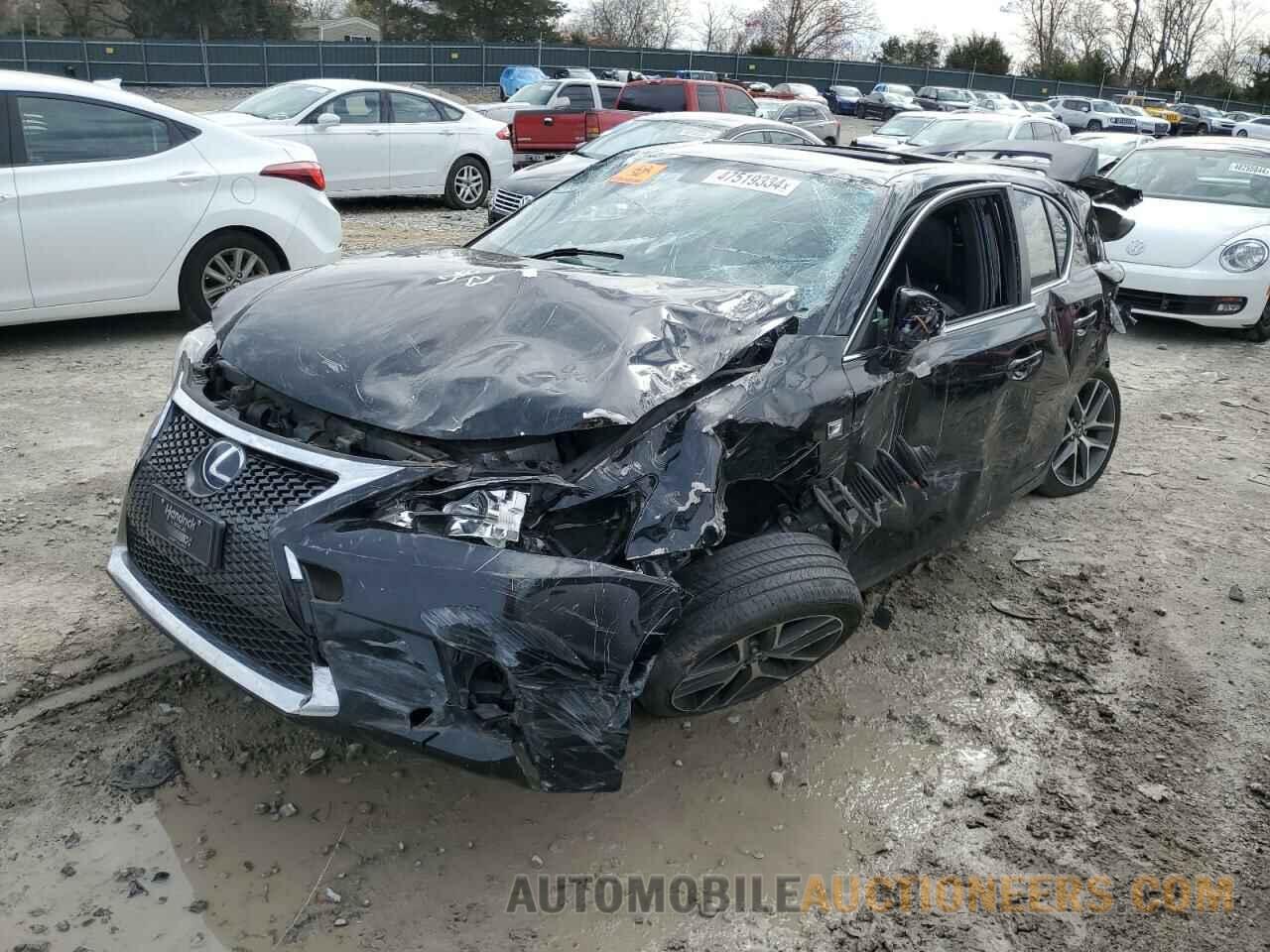 JTHKD5BH1G2252348 LEXUS CT 200 2016