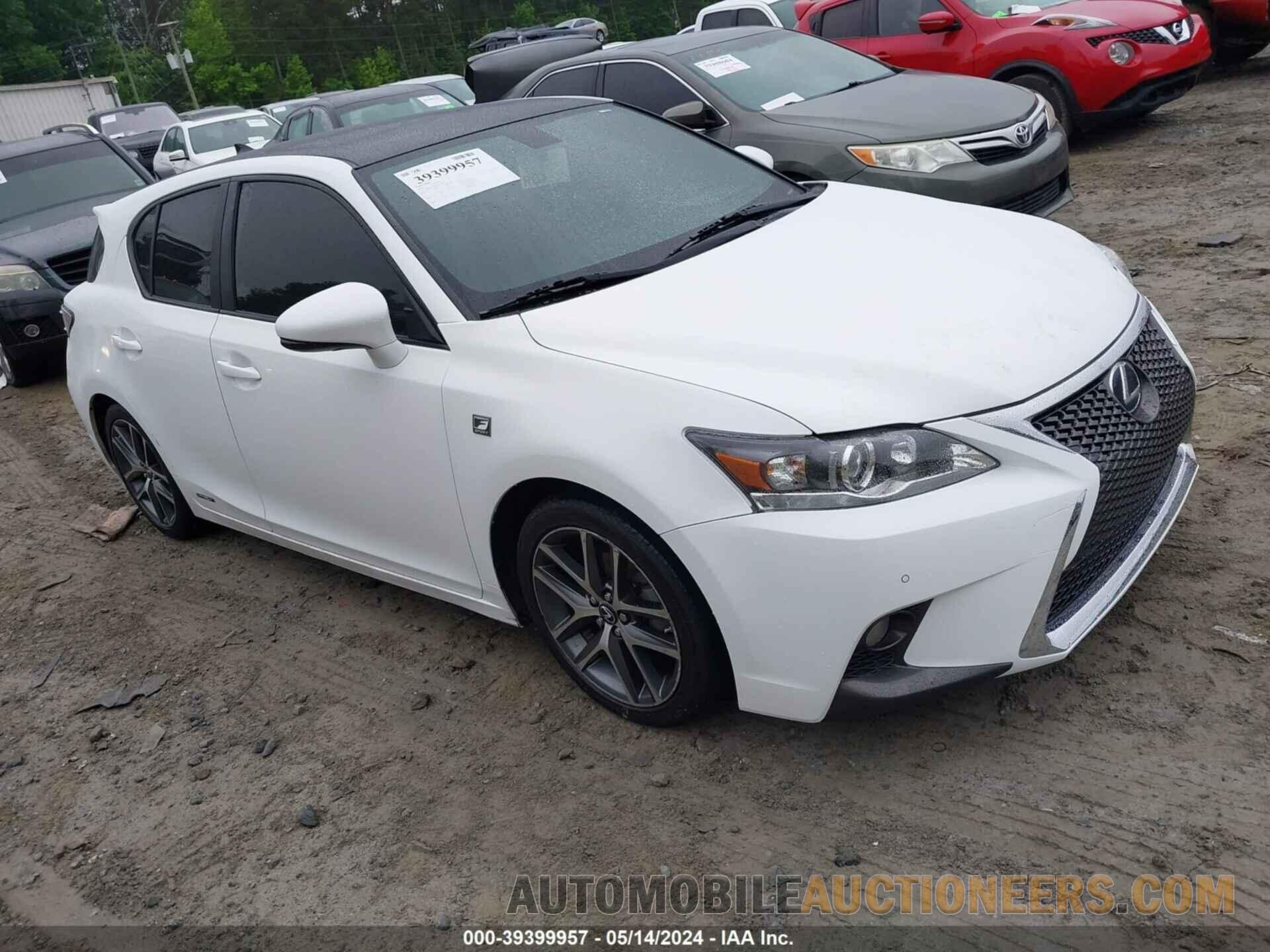 JTHKD5BH1G2253449 LEXUS CT 200H 2016